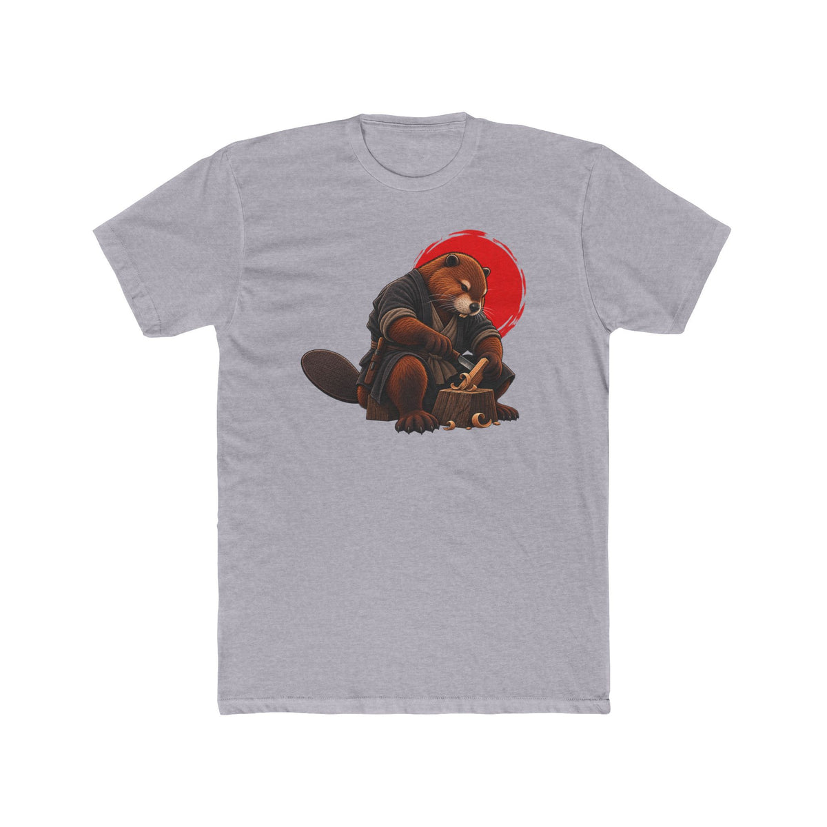 The Artisan, a Shibui design, on a men's cotton crew tee
