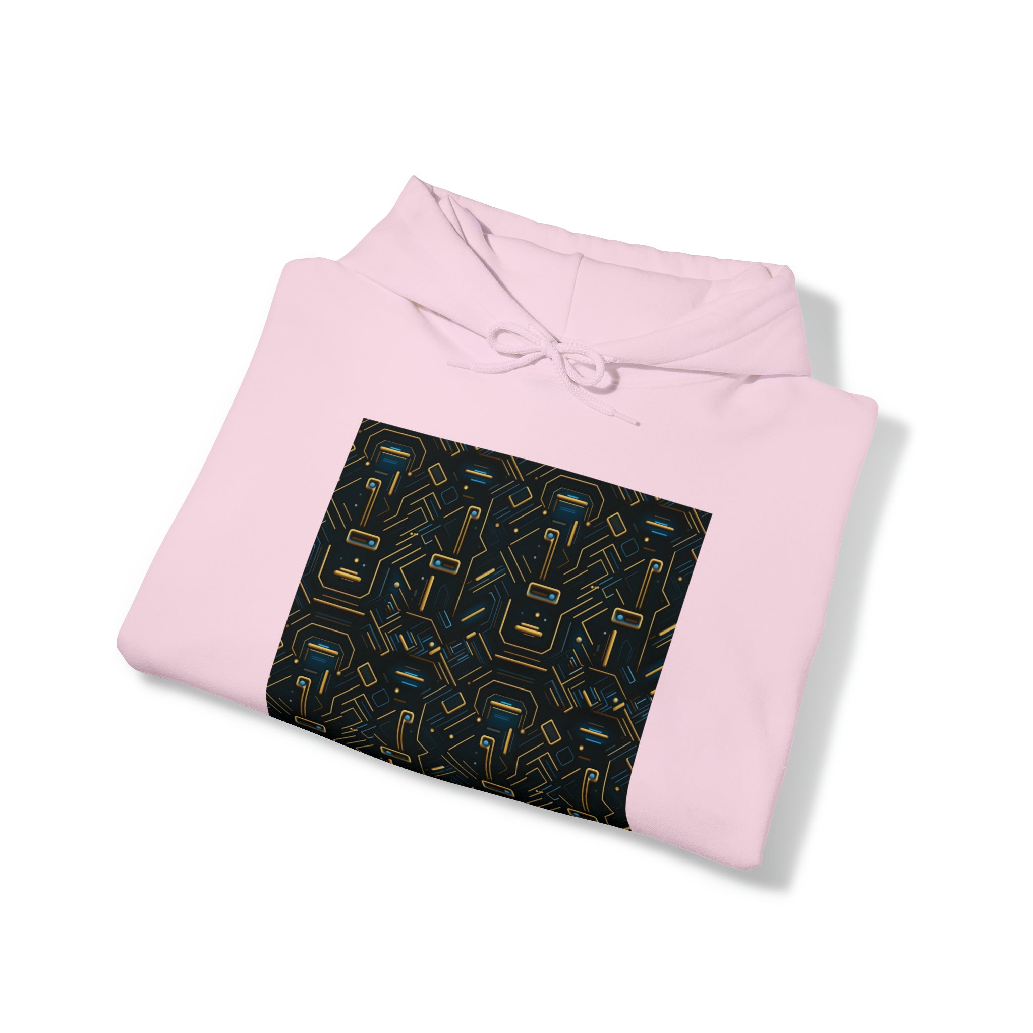 Unisex Heavy Blend™ Hooded Sweatshirt - Abstract Neon Designs 05