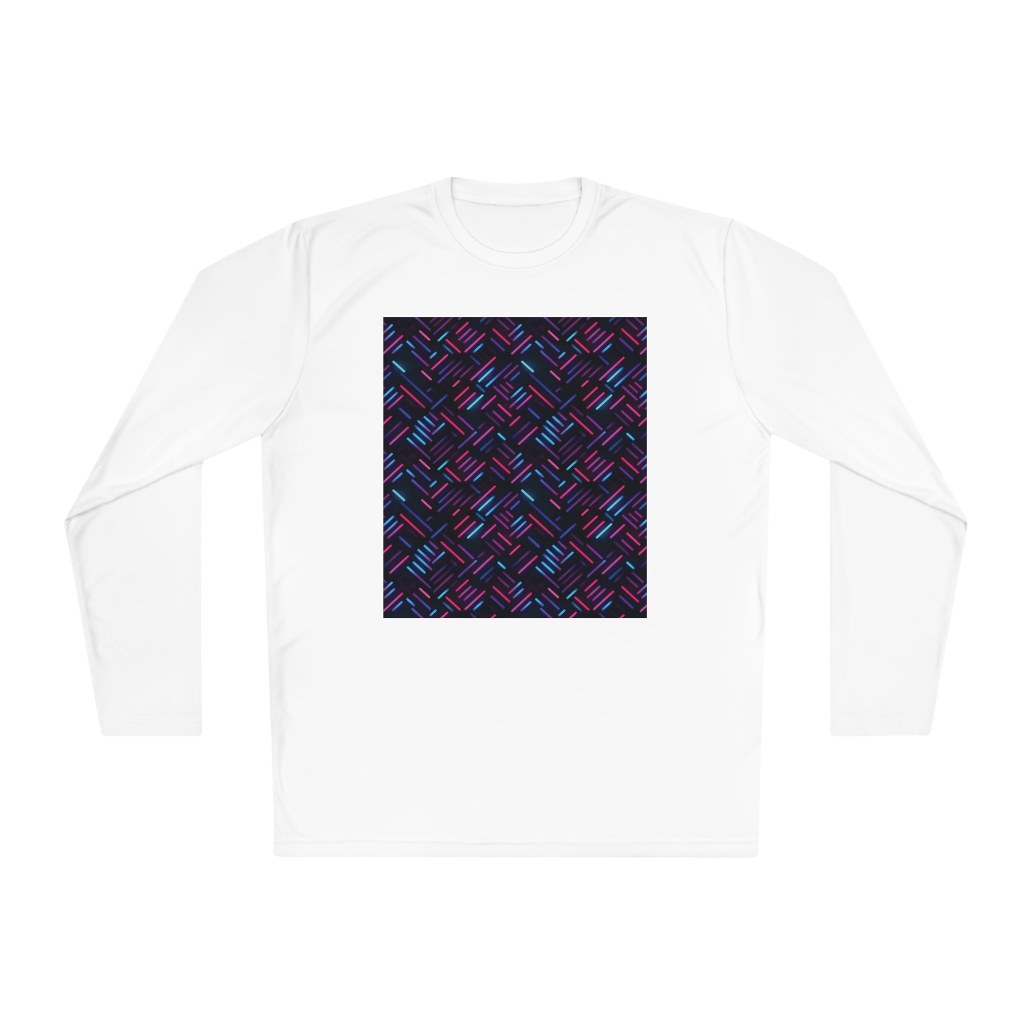 Unisex Lightweight Long Sleeve Tee (AOP) - Abstract Designs 03