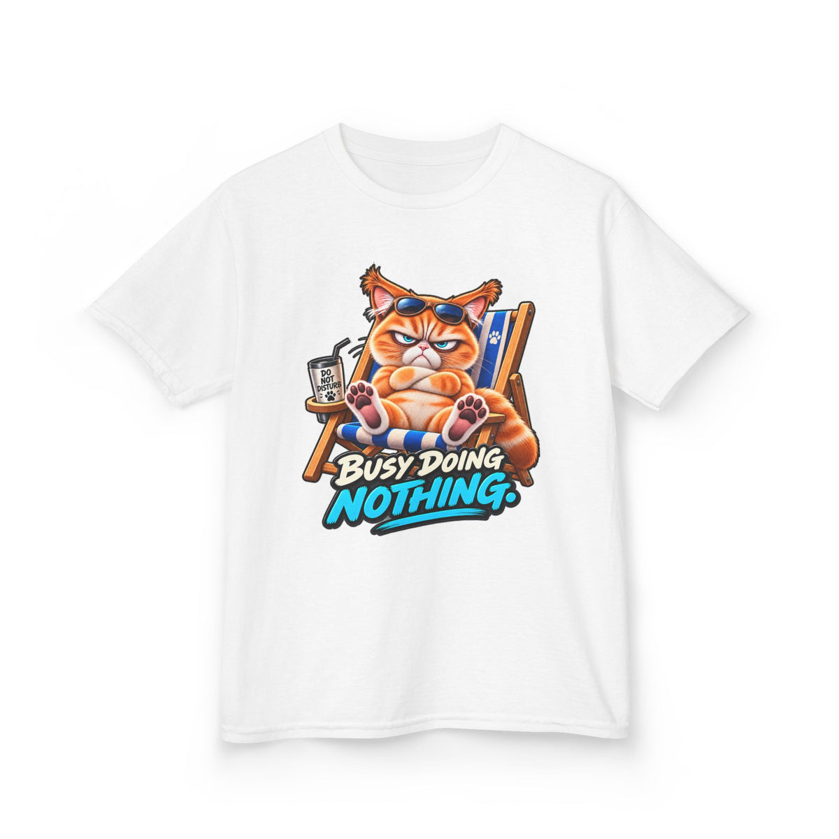 Busy doing Nothing - Mildly Feral - Youth Short Sleeve Tee
