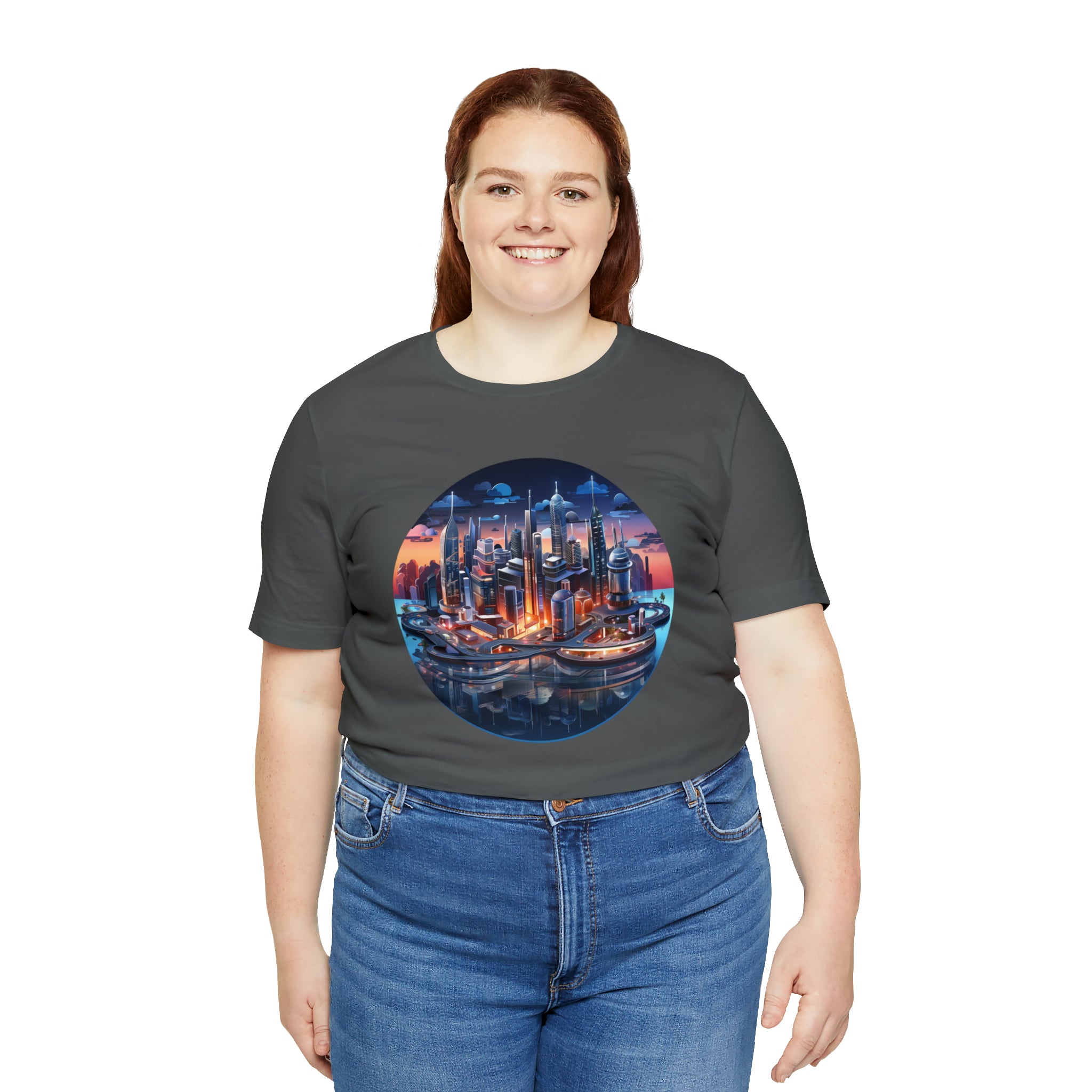 Unisex Jersey Short Sleeve Tee - Isometric Designs 05