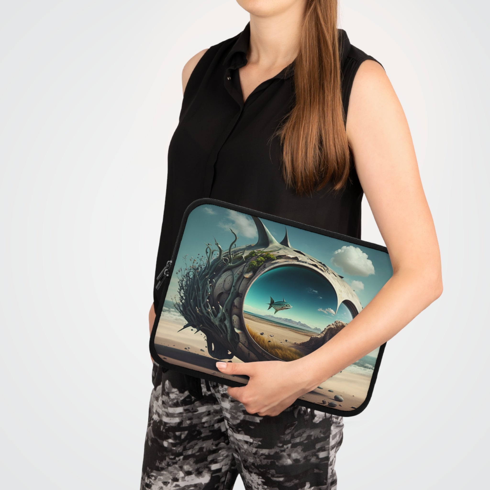 Laptop Sleeve - Surrealist Digital Designs 09