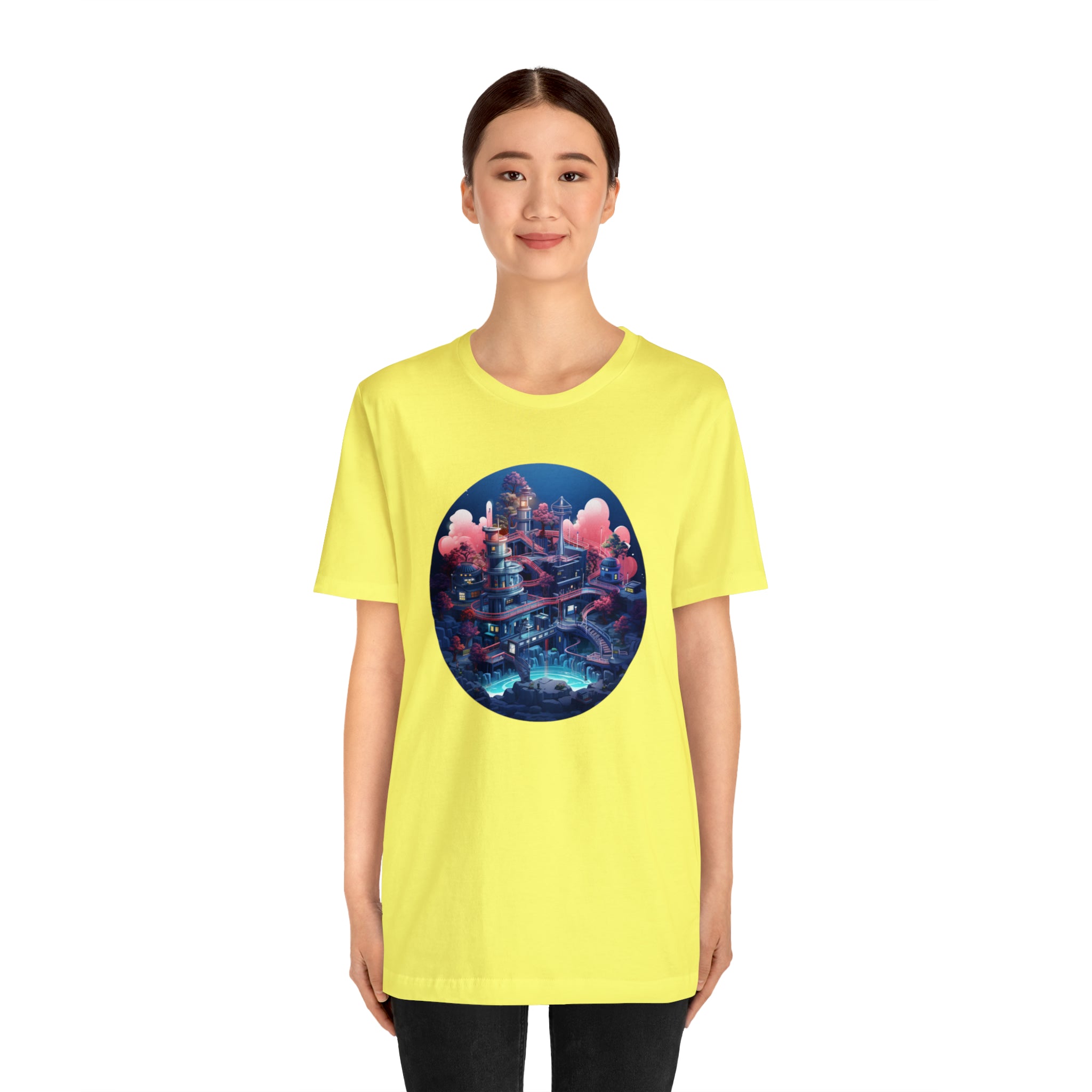 Unisex Jersey Short Sleeve Tee - Isometric Designs 03