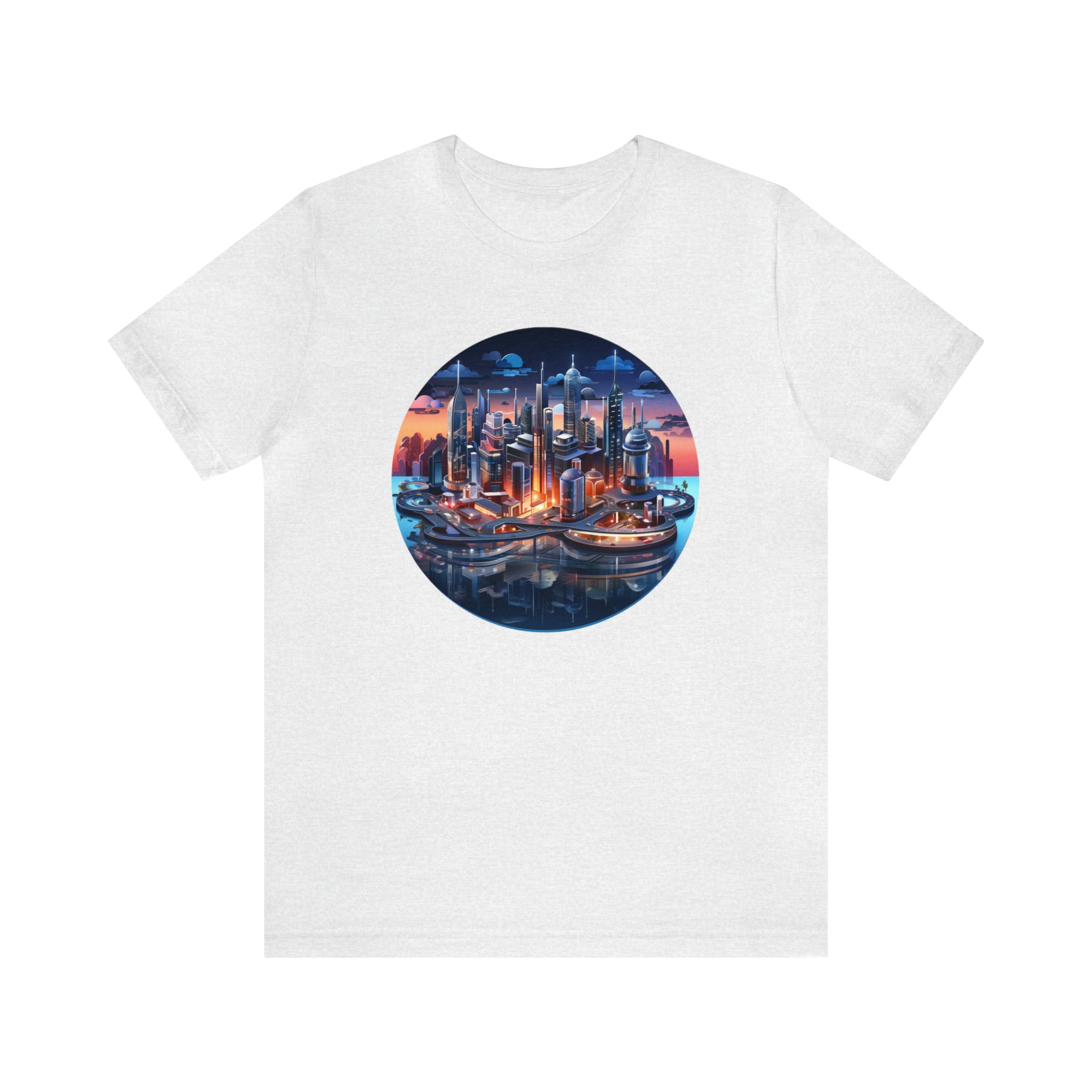 Unisex Jersey Short Sleeve Tee - Isometric Designs 05