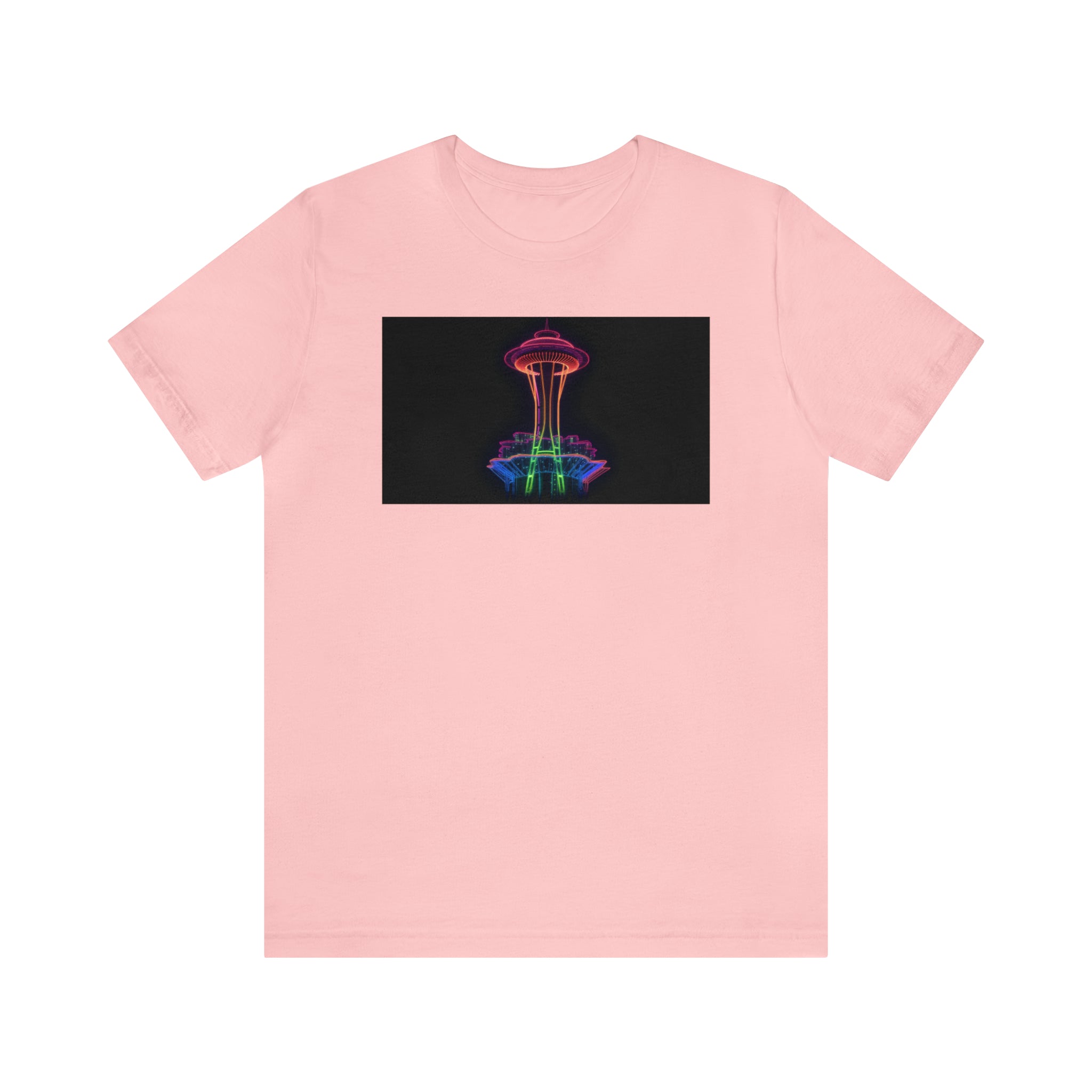 Unisex Jersey Short Sleeve Tee - Space Needle, Seattle, USA