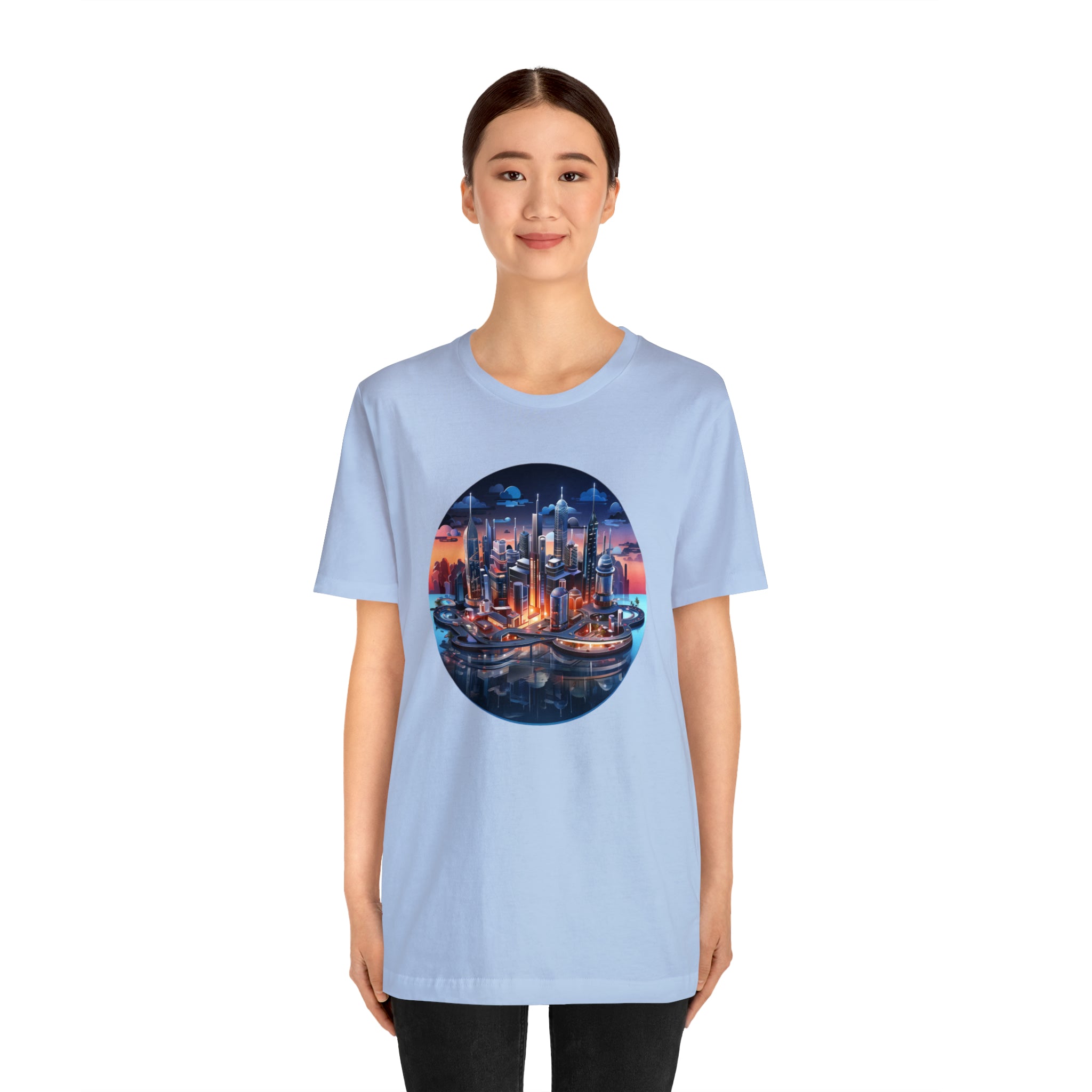 Unisex Jersey Short Sleeve Tee - Isometric Designs 05