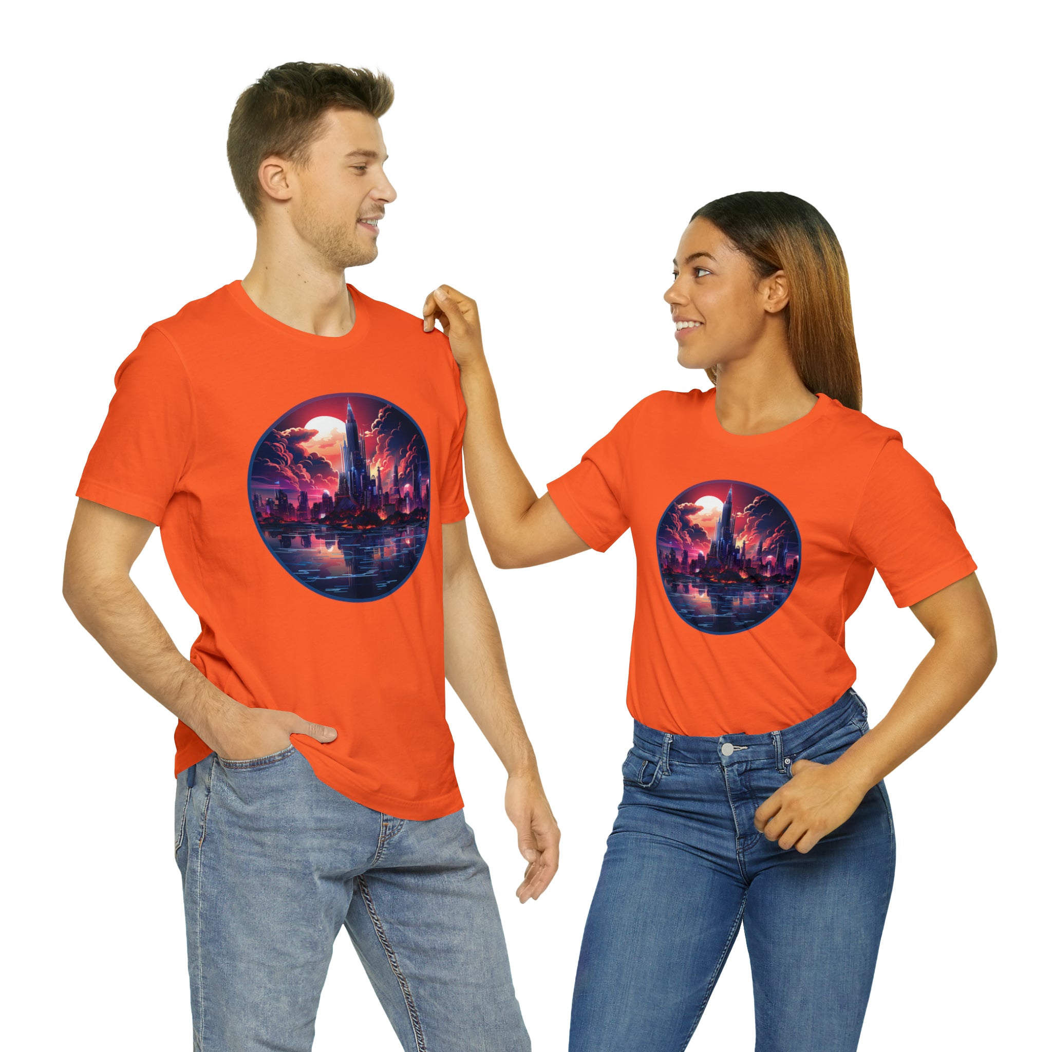 Unisex Jersey Short Sleeve Tee - Isometric Designs 12