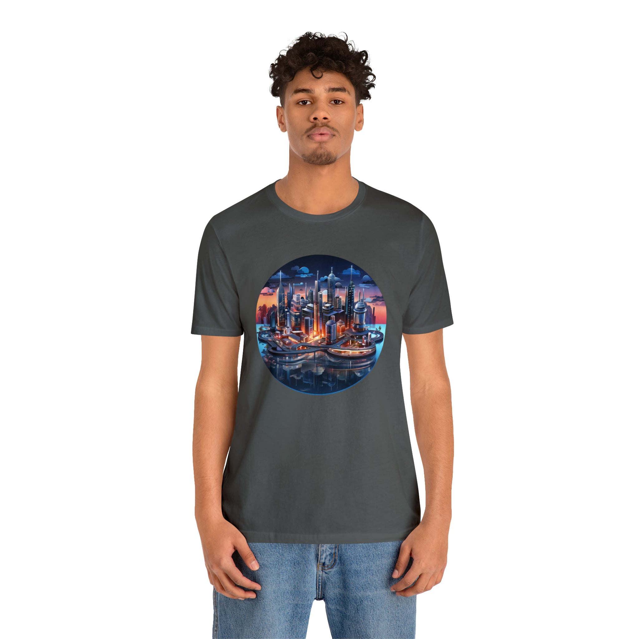 Unisex Jersey Short Sleeve Tee - Isometric Designs 05