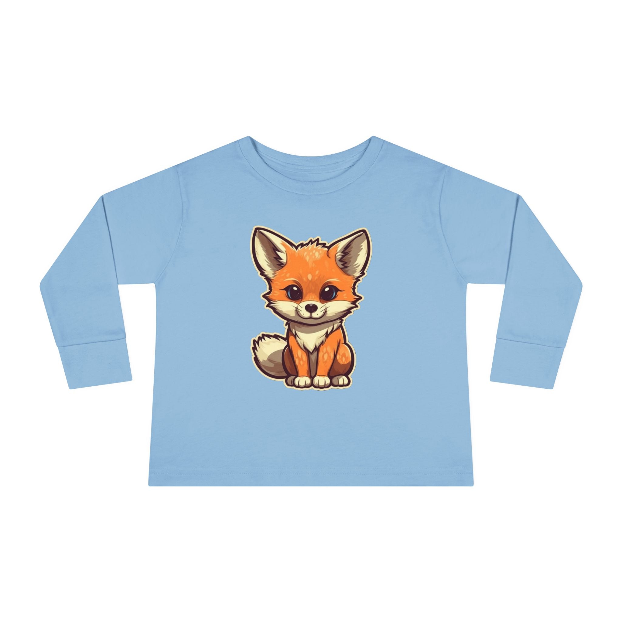 Toddler Long Sleeve Tee - Fox Pup