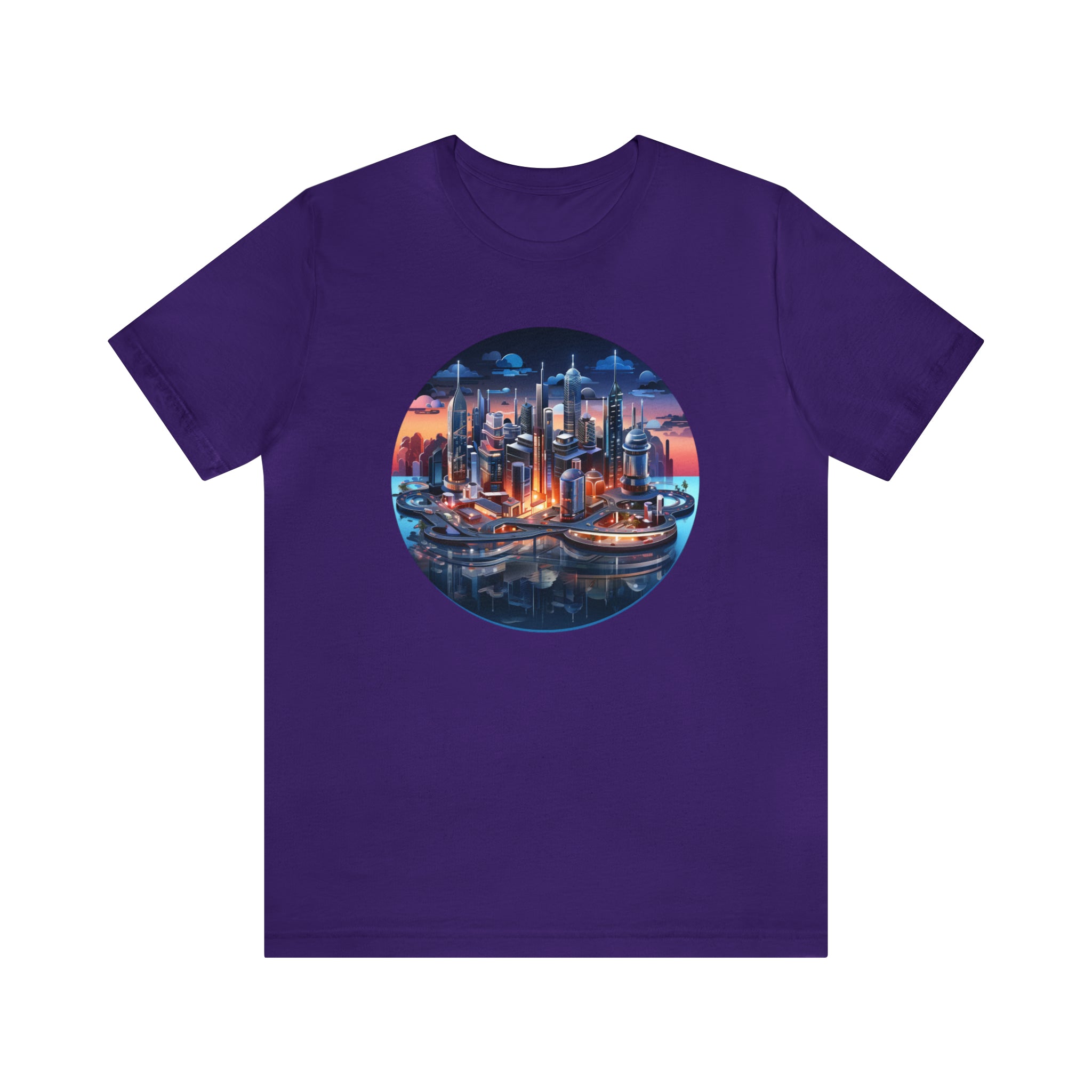 Unisex Jersey Short Sleeve Tee - Isometric Designs 05