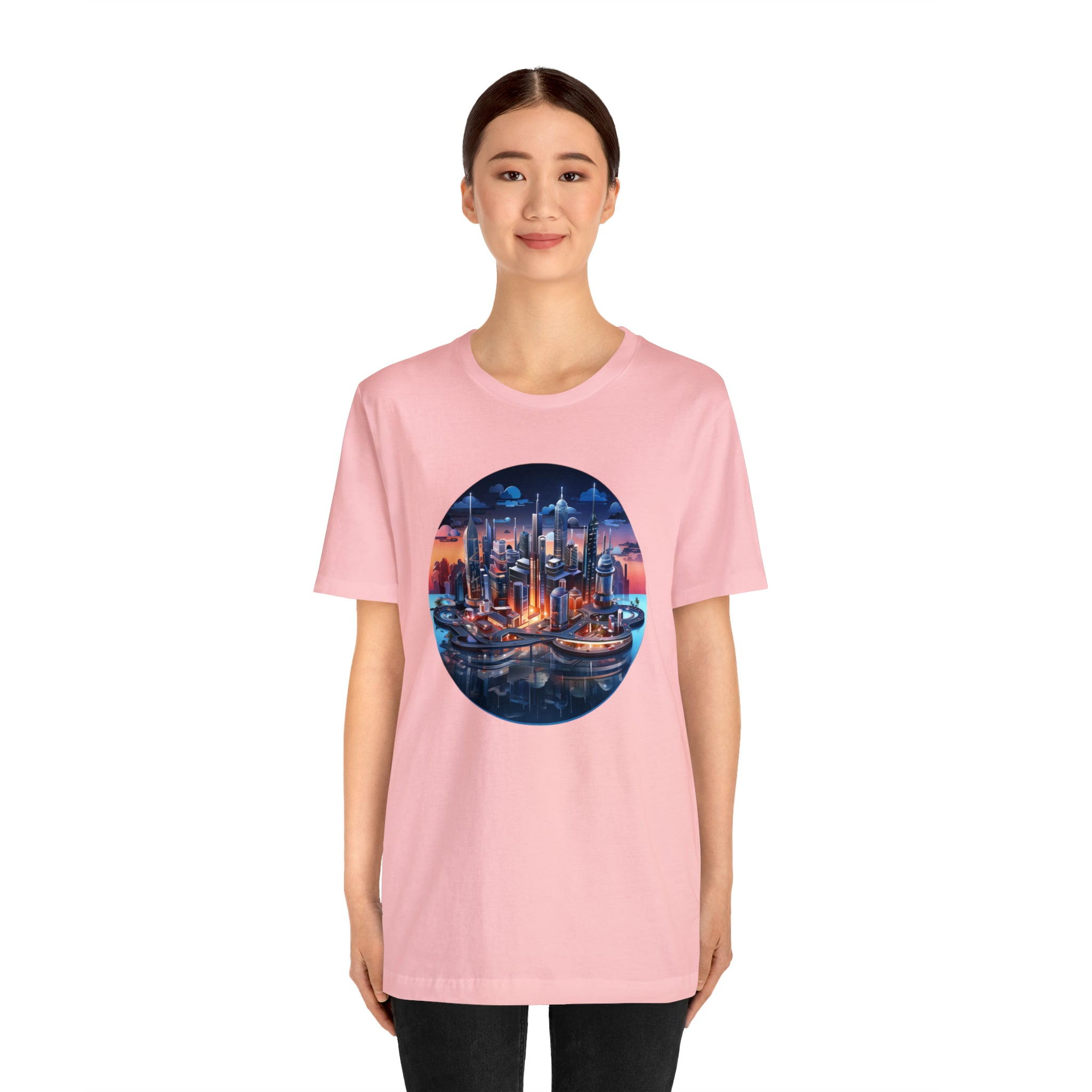 Unisex Jersey Short Sleeve Tee - Isometric Designs 05