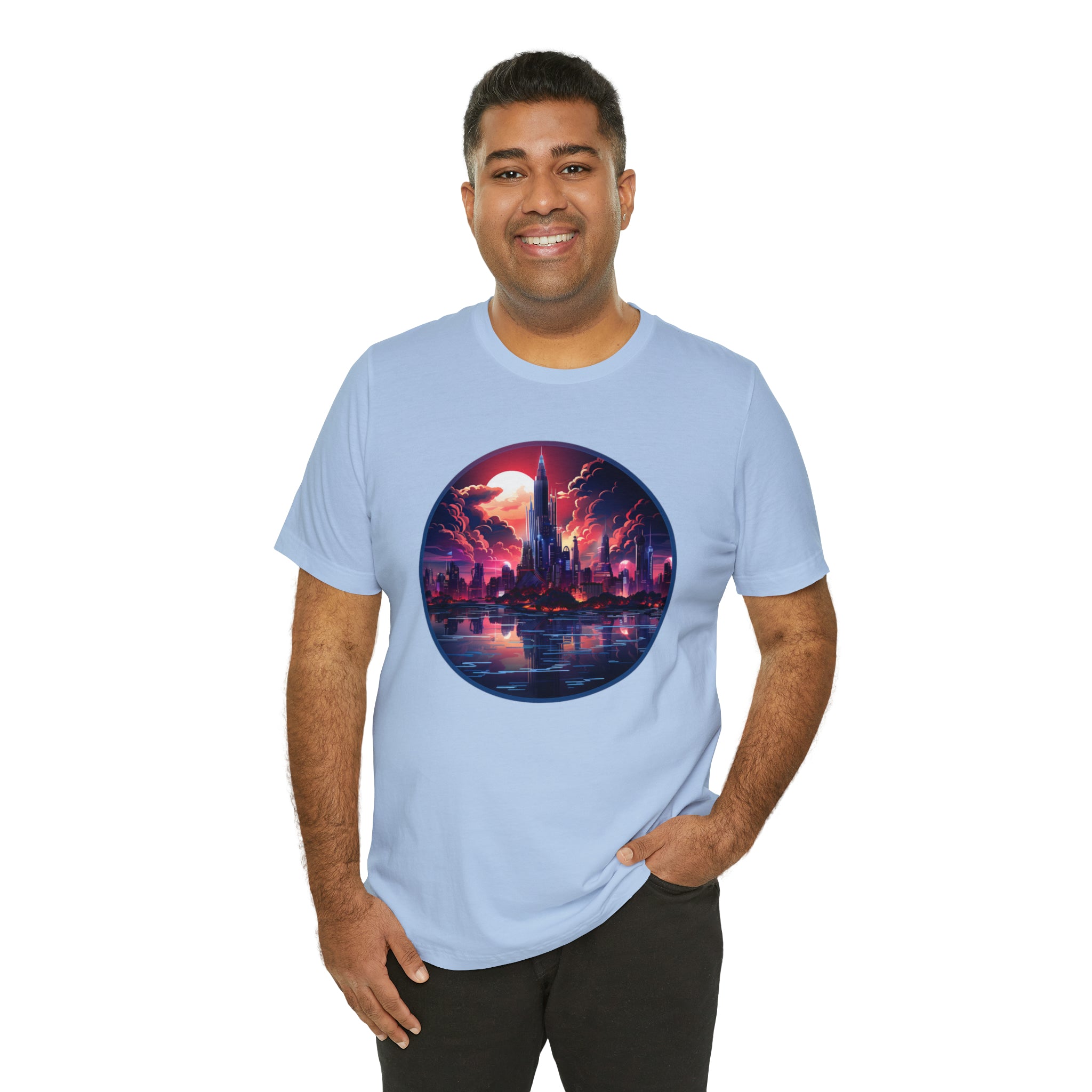 Unisex Jersey Short Sleeve Tee - Isometric Designs 12