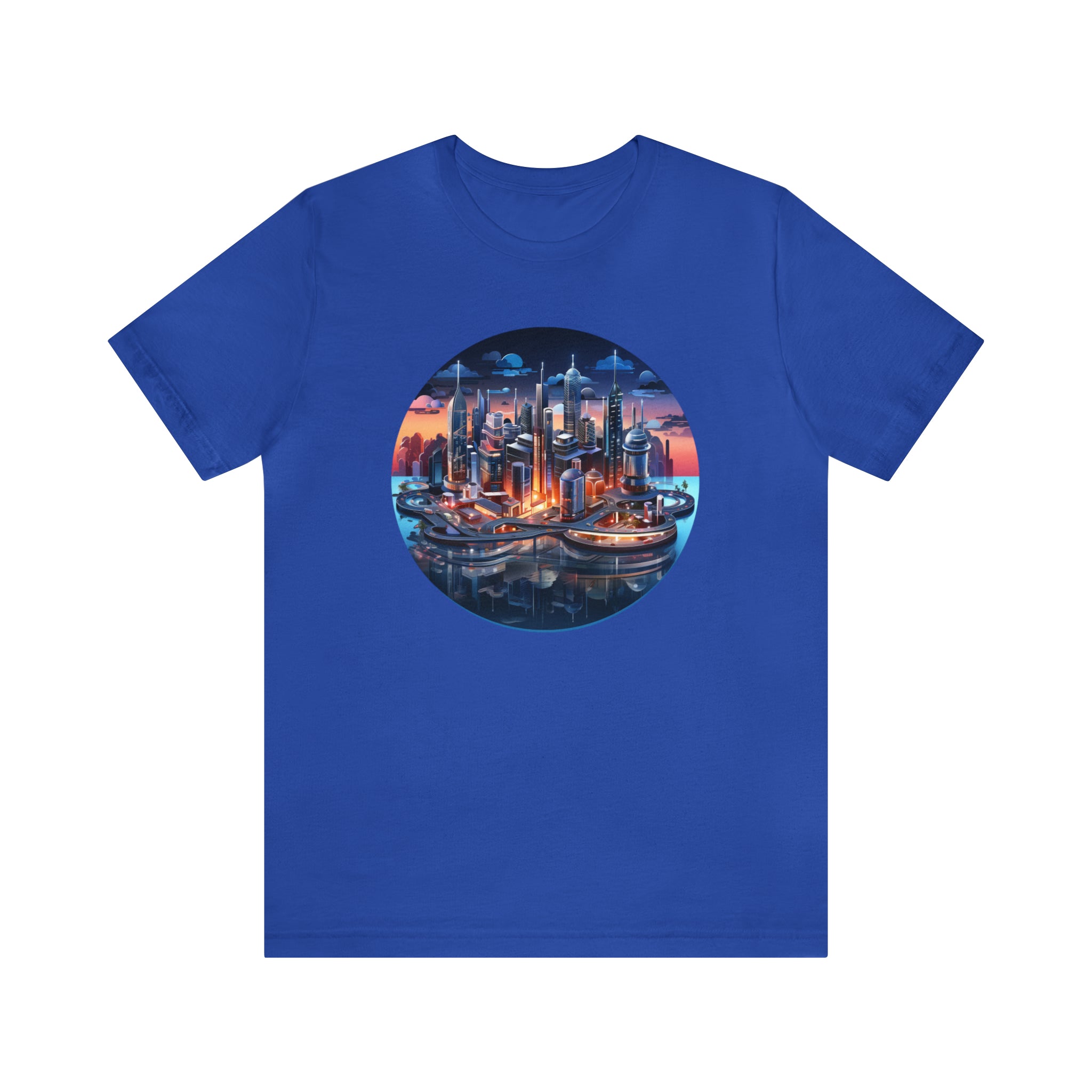 Unisex Jersey Short Sleeve Tee - Isometric Designs 05