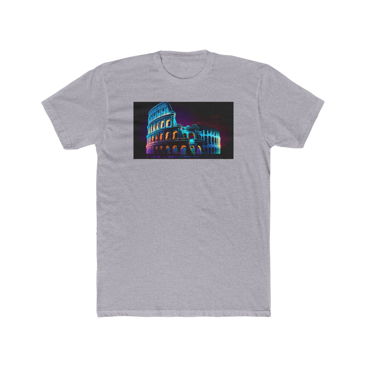 Colosseum, a Elsewhere design, on a men's cotton crew tee