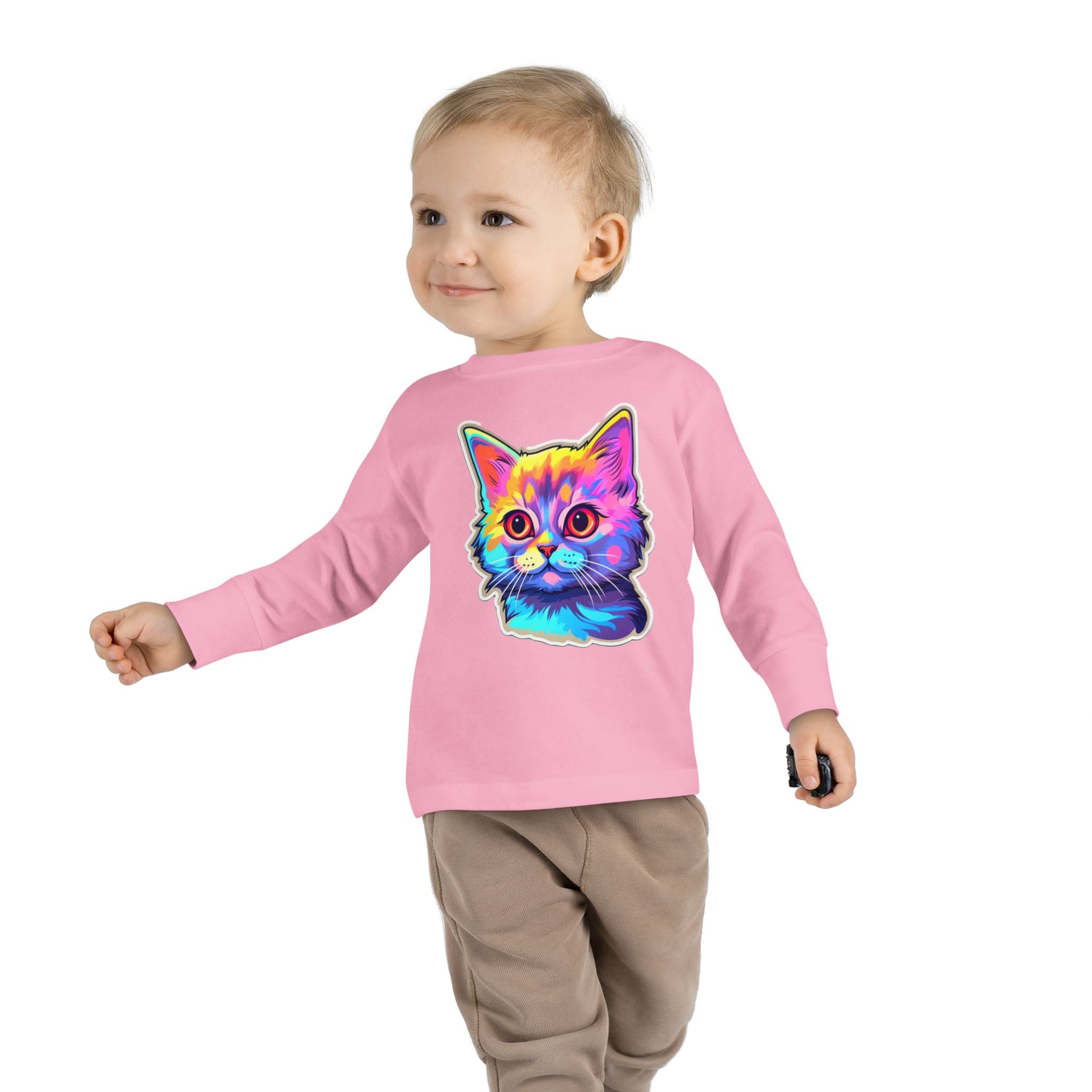 Toddler Long Sleeve Tee - Kittens 03