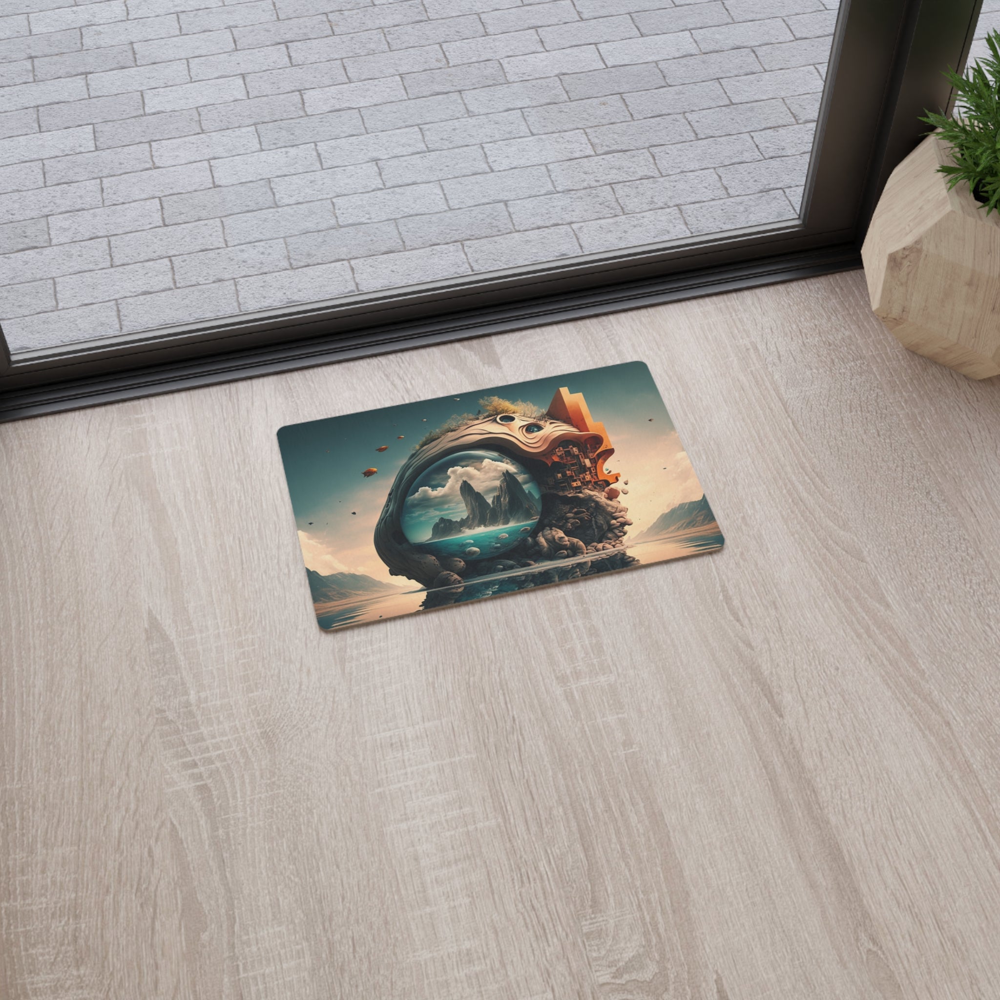 Floor Mat - Surrealist Digital Designs 04
