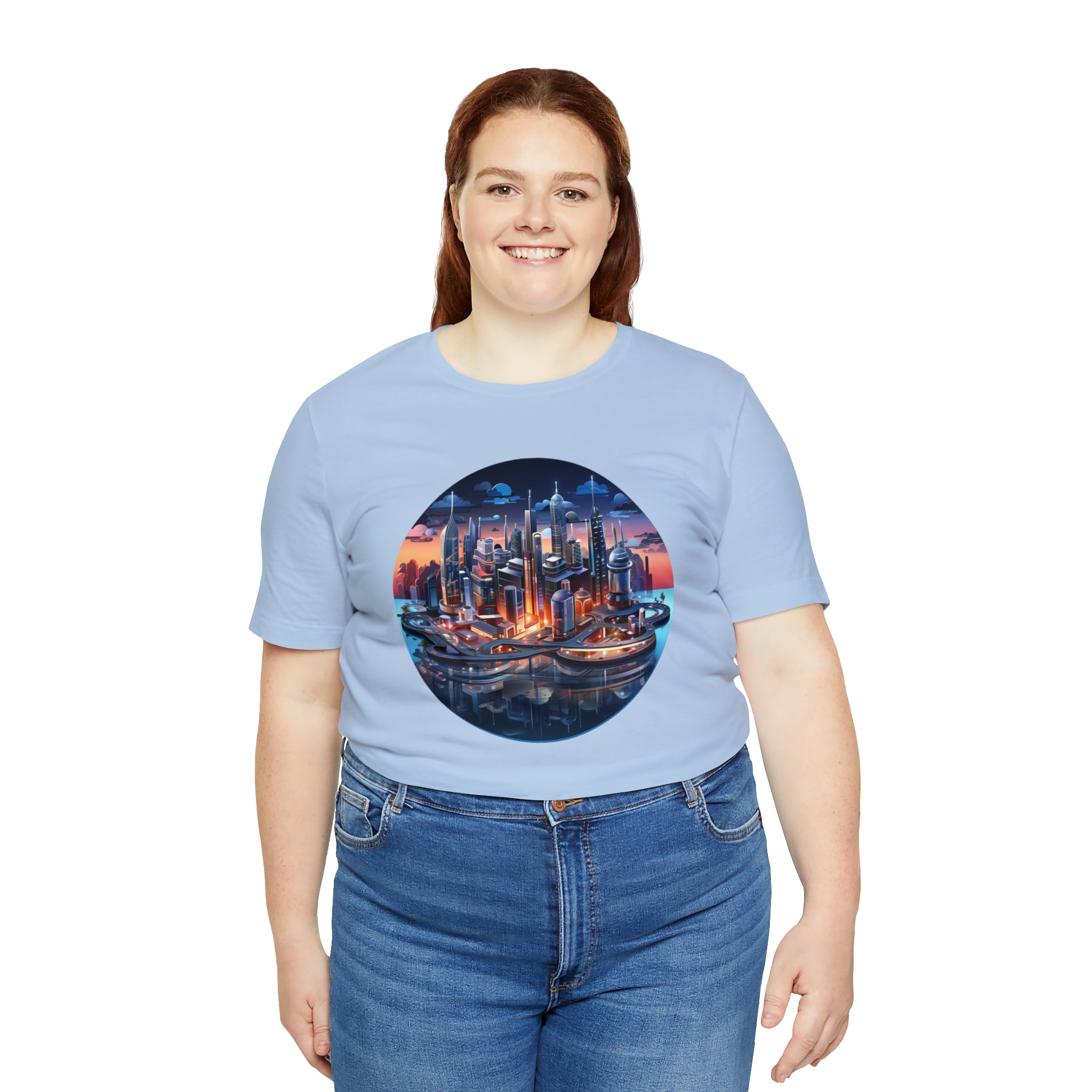 Unisex Jersey Short Sleeve Tee - Isometric Designs 05