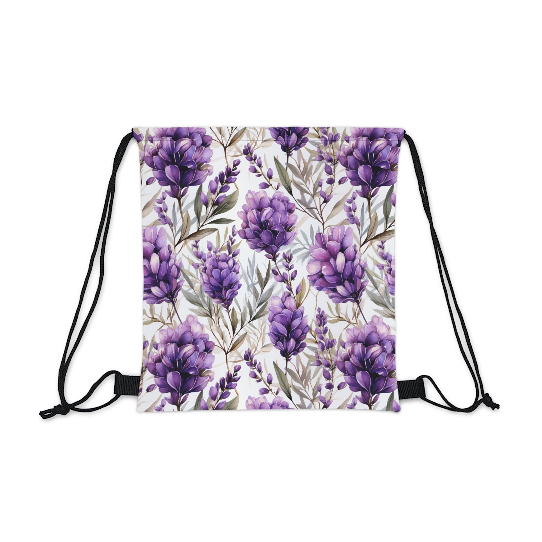 Outdoor Drawstring Bag (AOP) - Seamless Designs 11