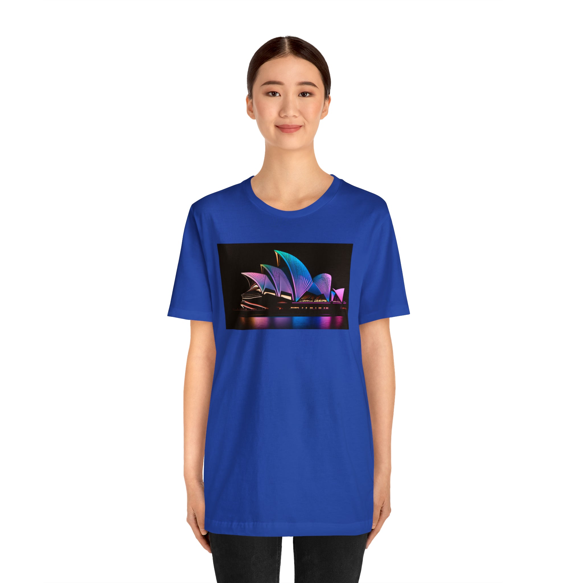 Unisex Jersey Short Sleeve Tee - Sydney Opera House, Australia