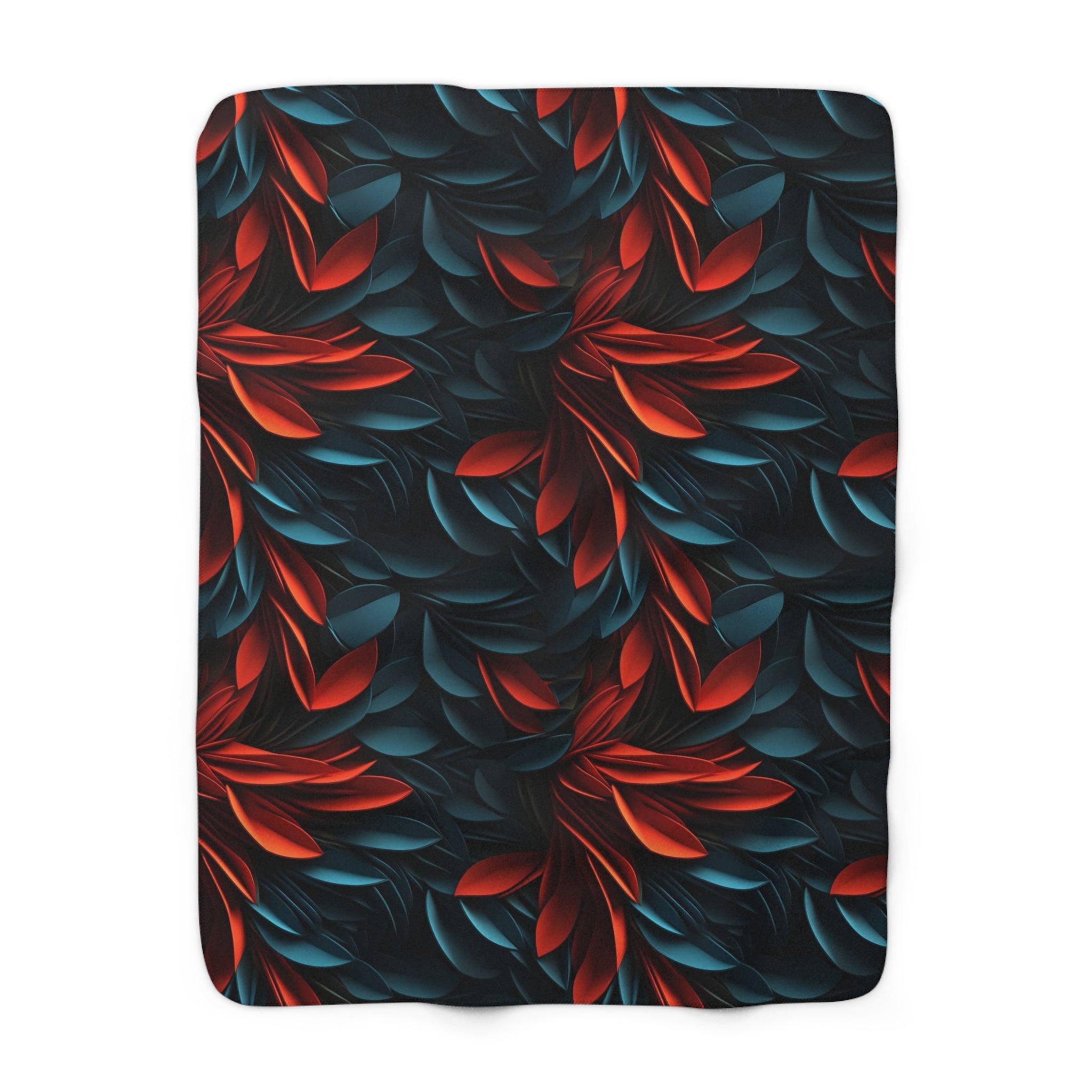 Sherpa Fleece Blanket (AOP) - Seamless Designs 23