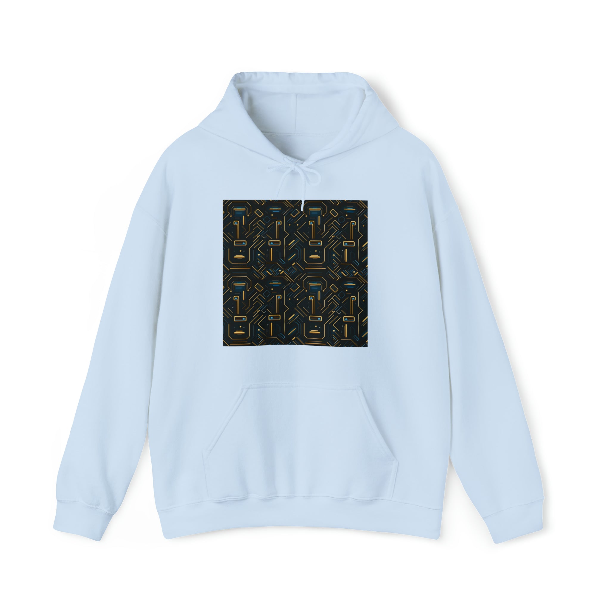 Unisex Heavy Blend™ Hooded Sweatshirt - Abstract Neon Designs 05