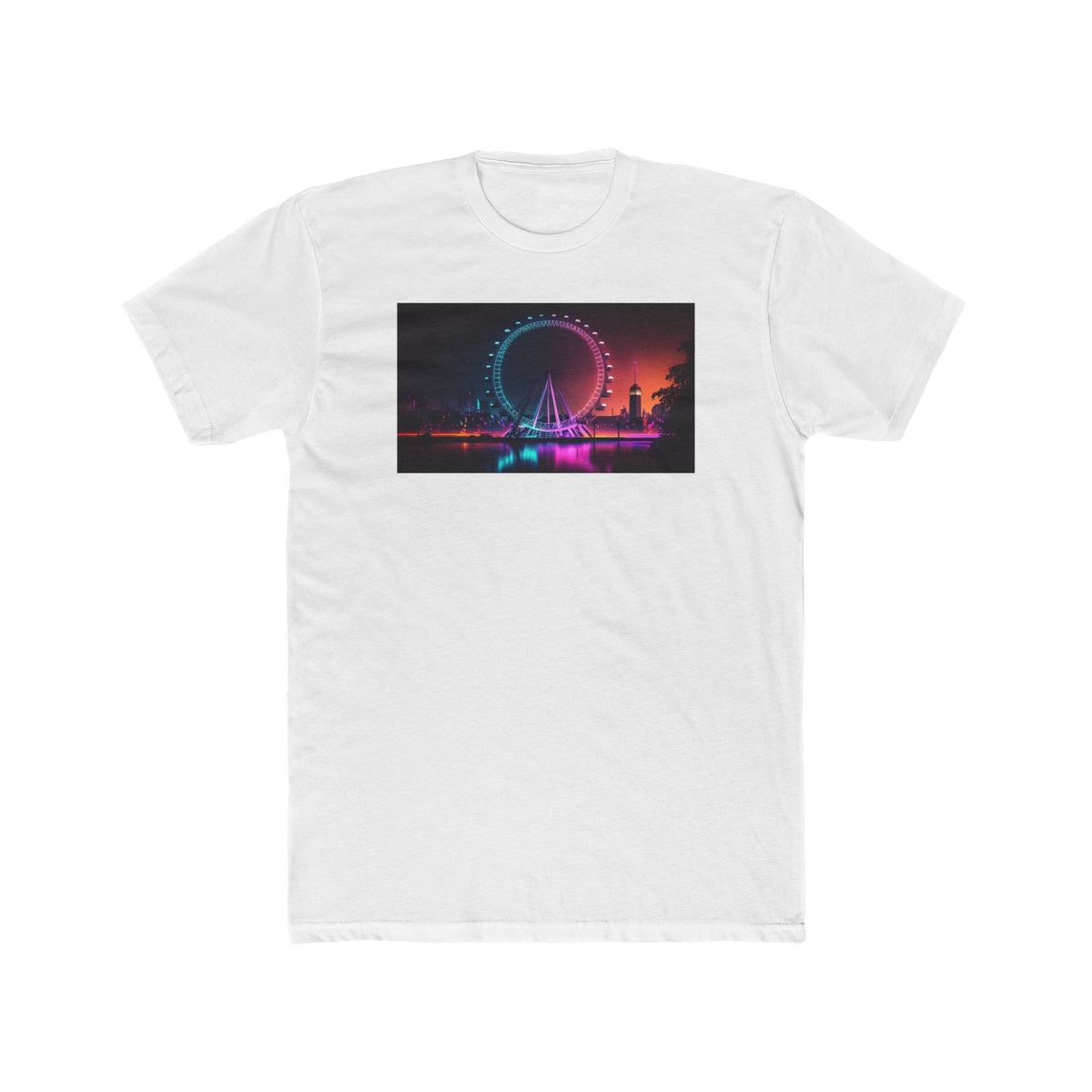 Men's Cotton Crew Tee - Elsewhere collection - London Eye