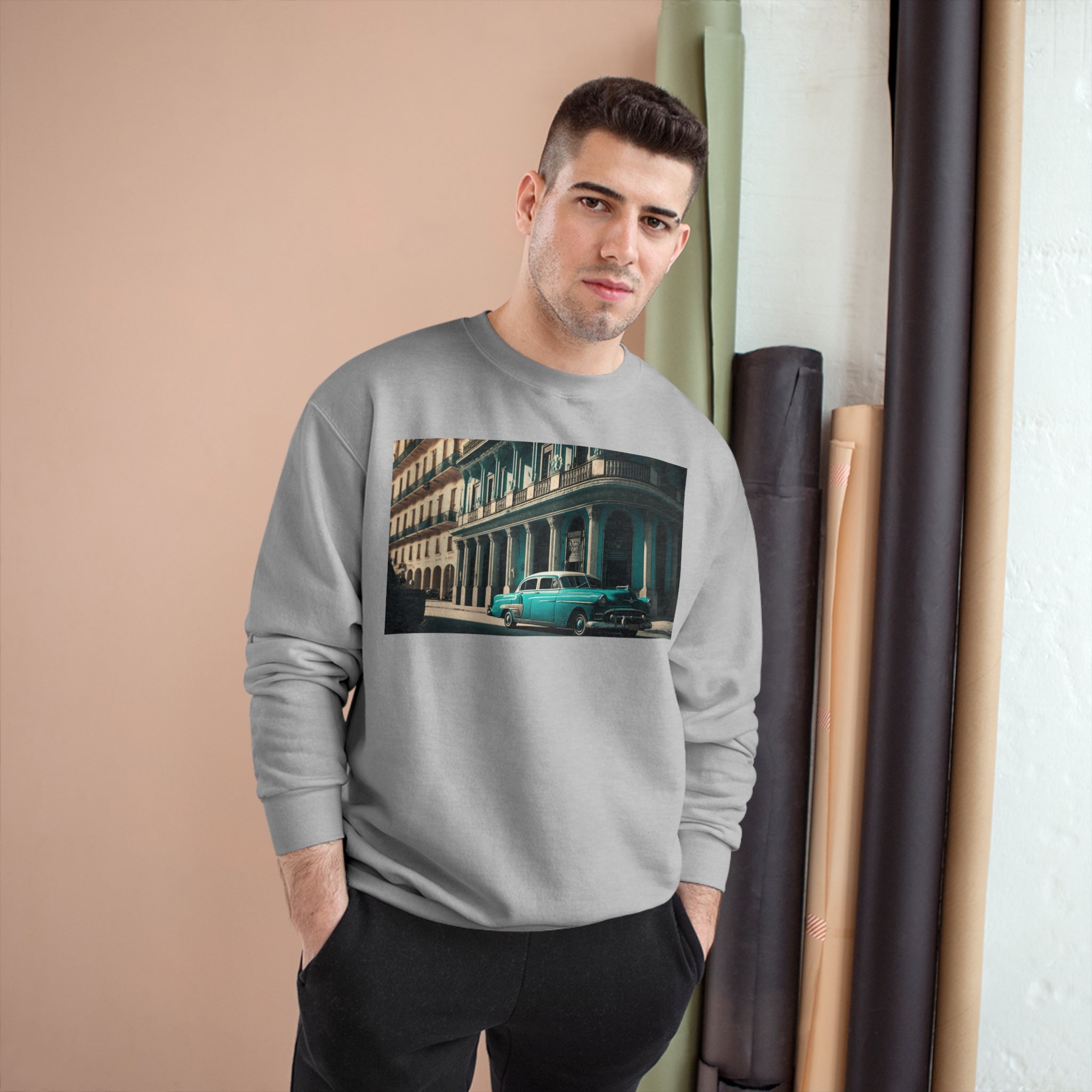 Champion Sweatshirt - Duotone Cities, Havana