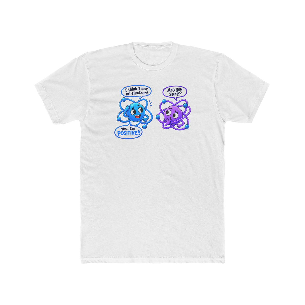 Men's Cotton Crew Tee - Science collection - Atomic Conversation