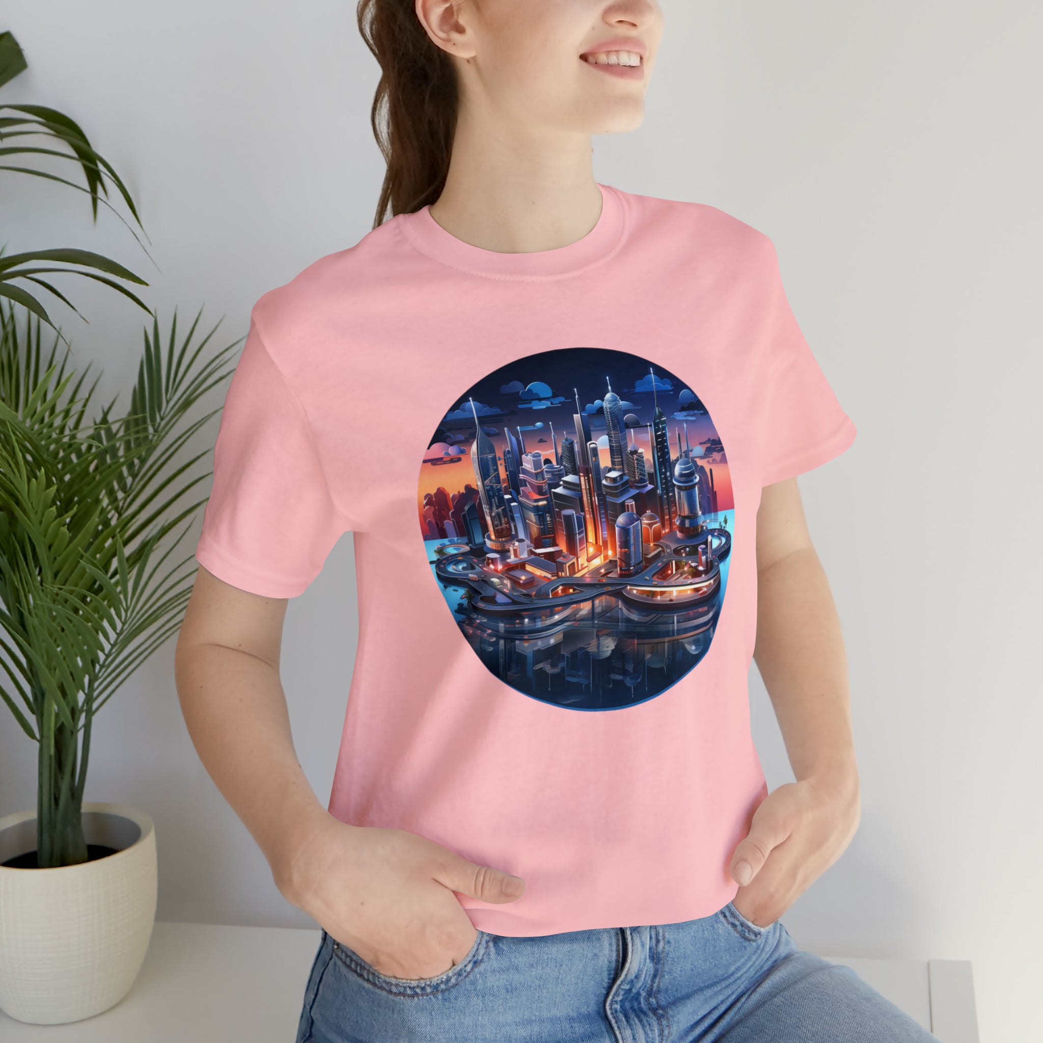 Unisex Jersey Short Sleeve Tee - Isometric Designs 05