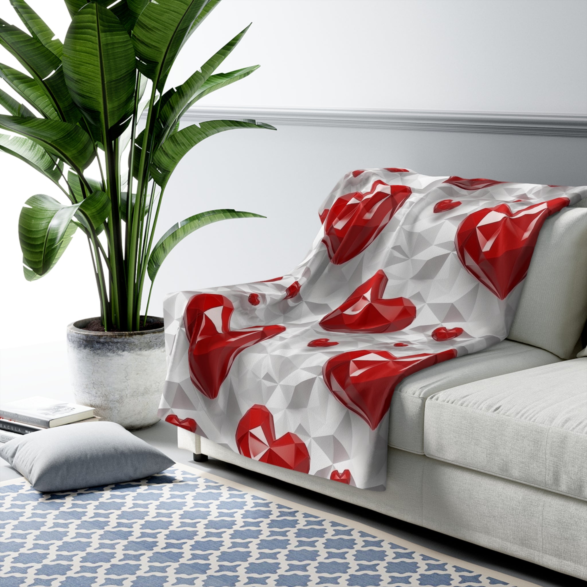 Sherpa Fleece Blanket (AOP) - Seamless Designs 31