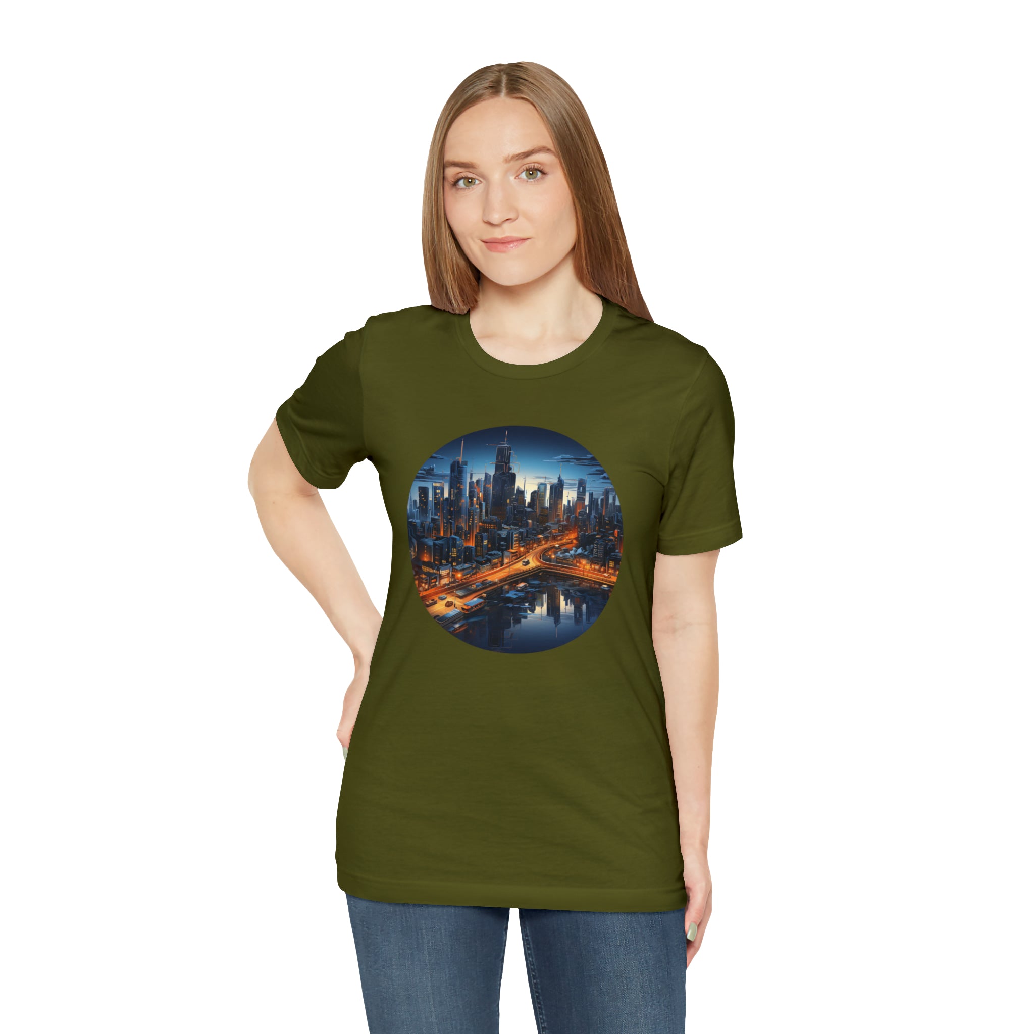 Unisex Jersey Short Sleeve Tee - Isometric Designs 06