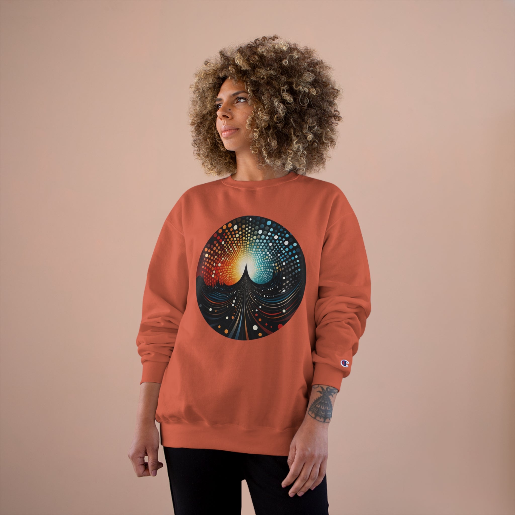 Champion Sweatshirt - Abstract Designs 01