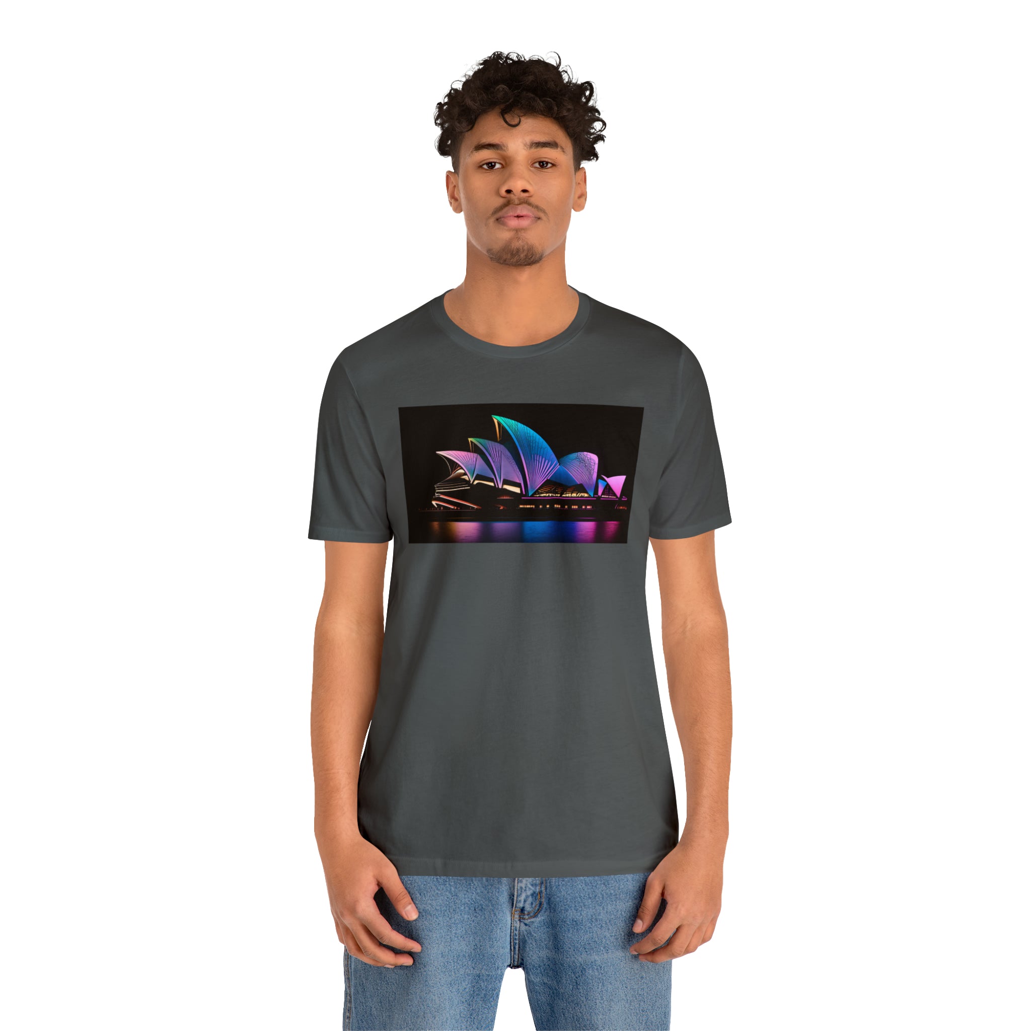 Unisex Jersey Short Sleeve Tee - Sydney Opera House, Australia