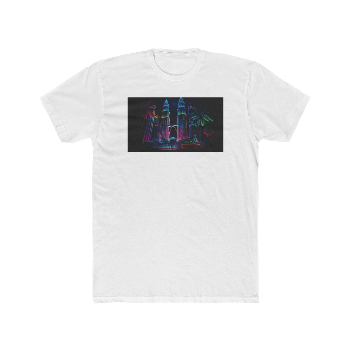Men's Cotton Crew Tee - Elsewhere collection - Petronas Towers