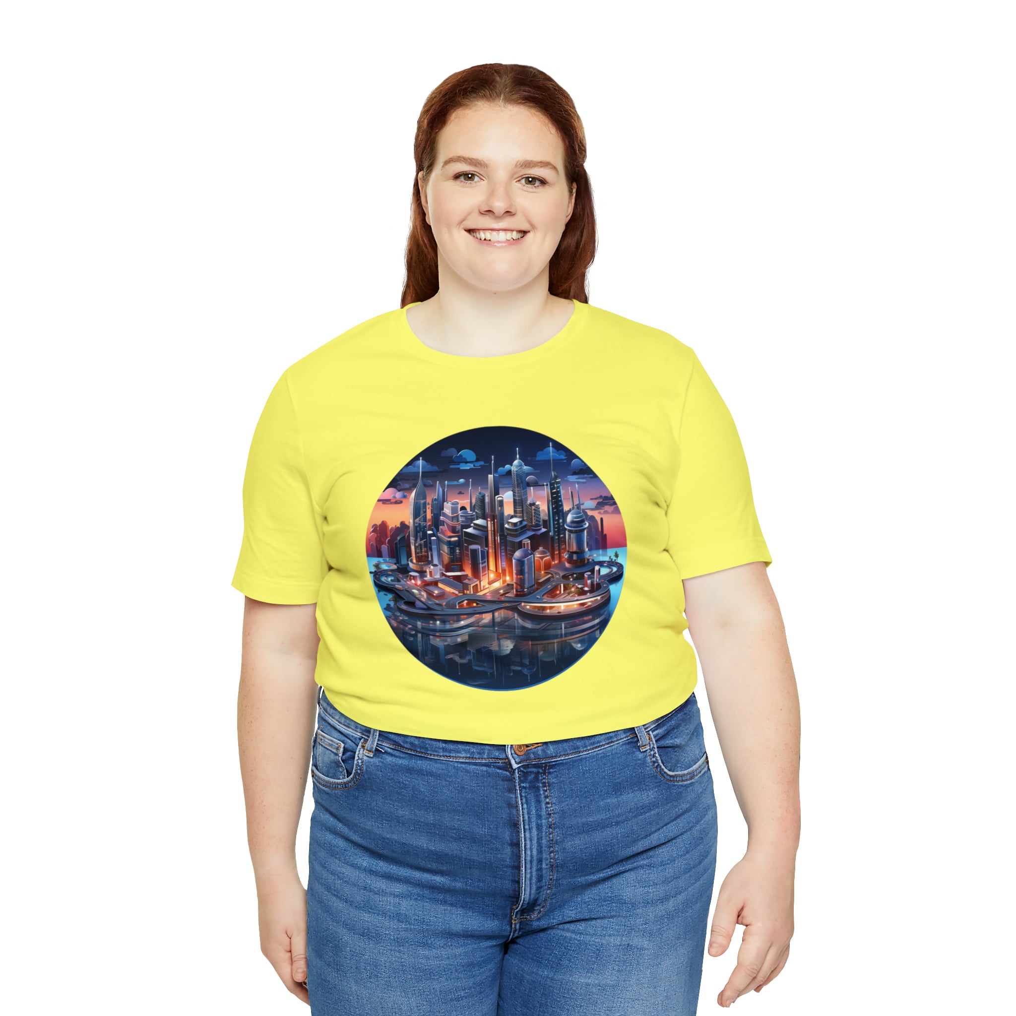 Unisex Jersey Short Sleeve Tee - Isometric Designs 05