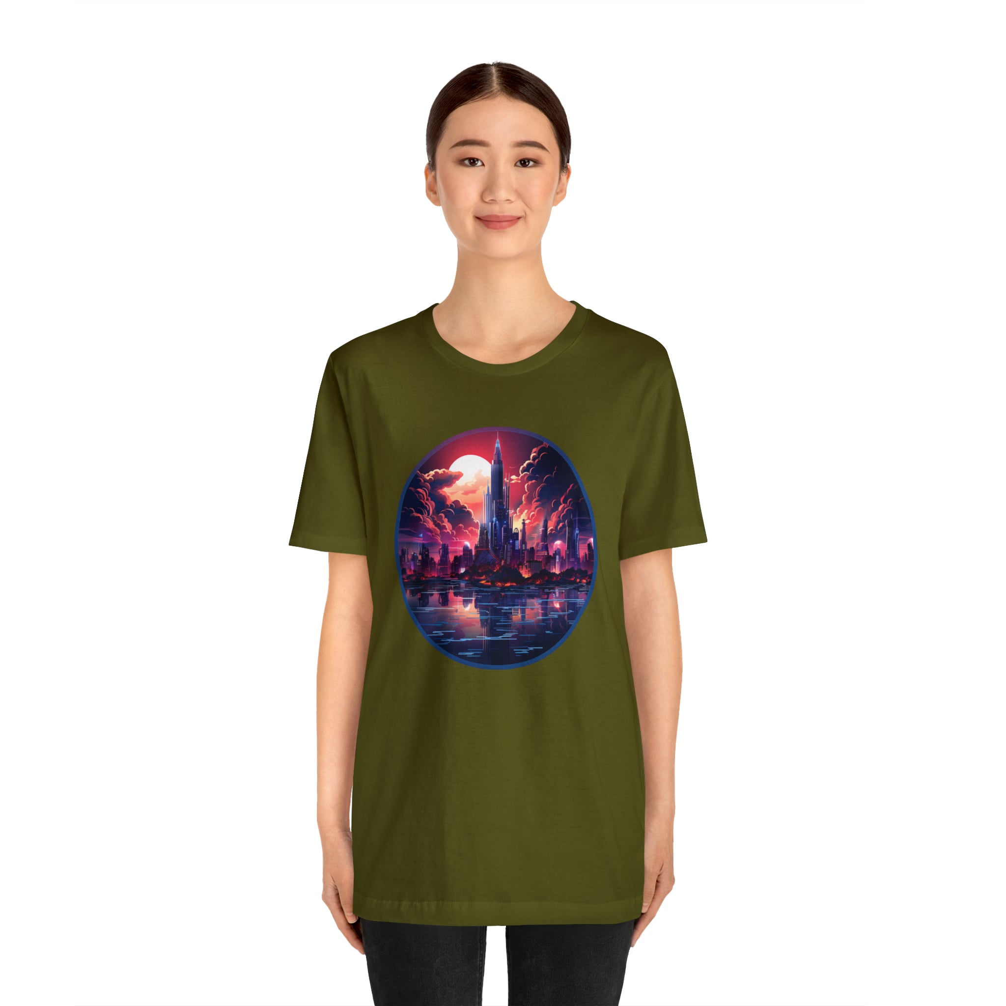 Unisex Jersey Short Sleeve Tee - Isometric Designs 12