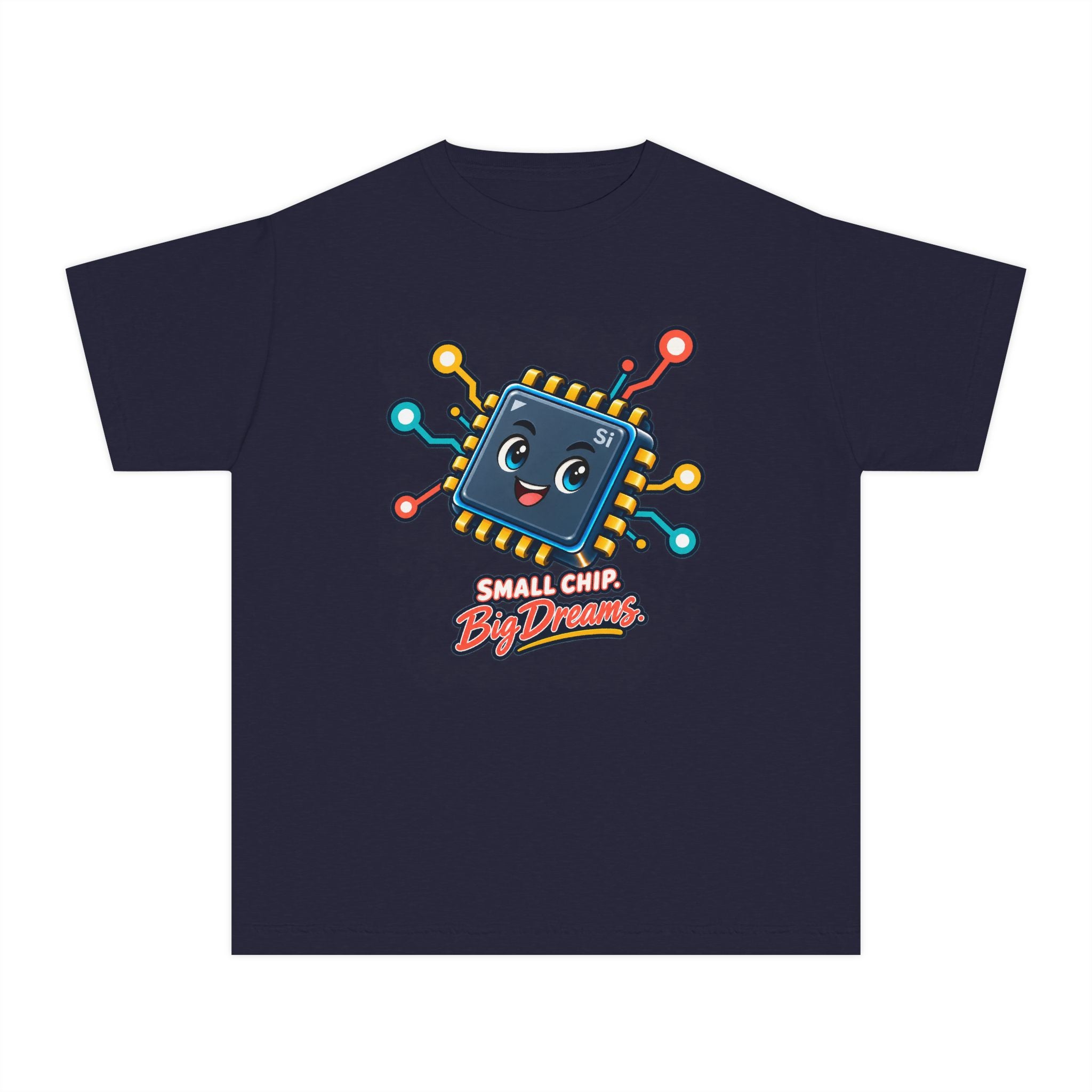 Youth Midweight Cotton Tee - Small Chip, Big Dreams
