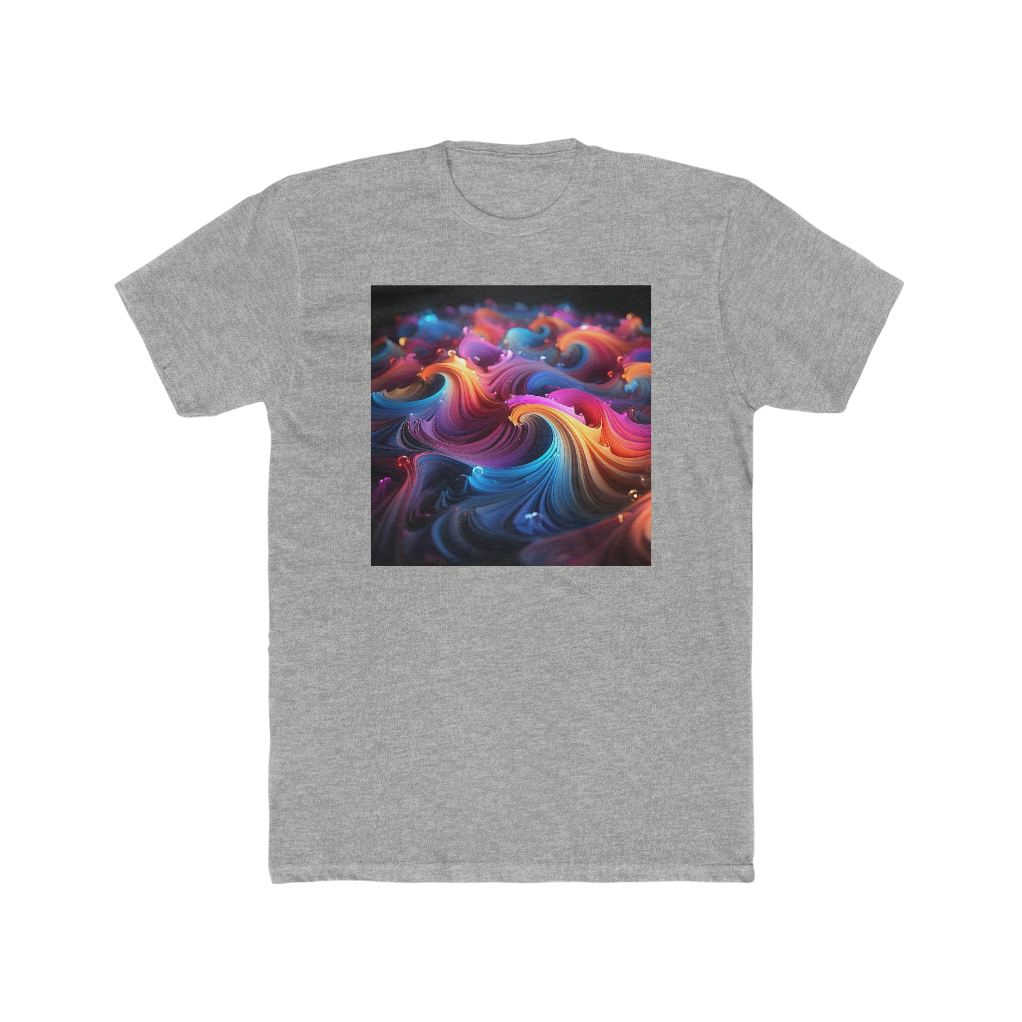 Men's Cotton Crew Tee - Vector Art Design 36