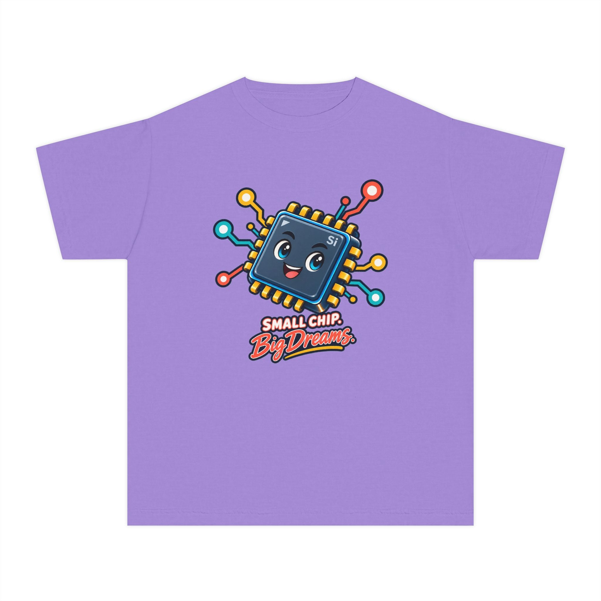 Youth Midweight Cotton Tee - Small Chip, Big Dreams