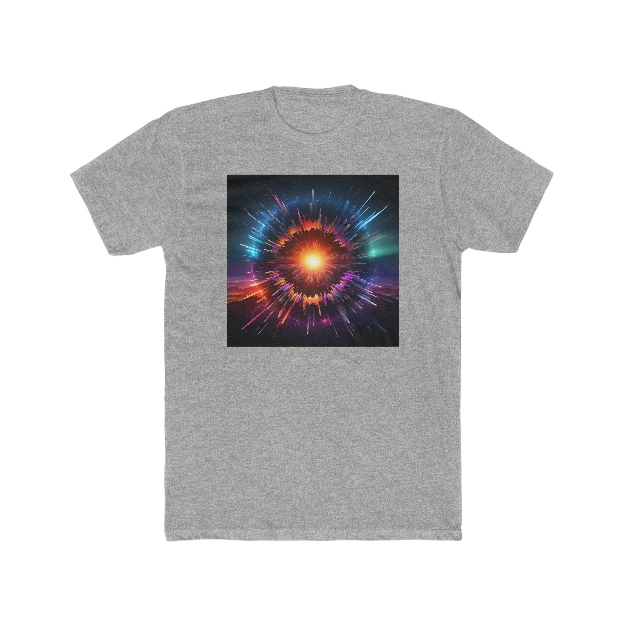 Men's Cotton Crew Tee - Vector Art Design 24