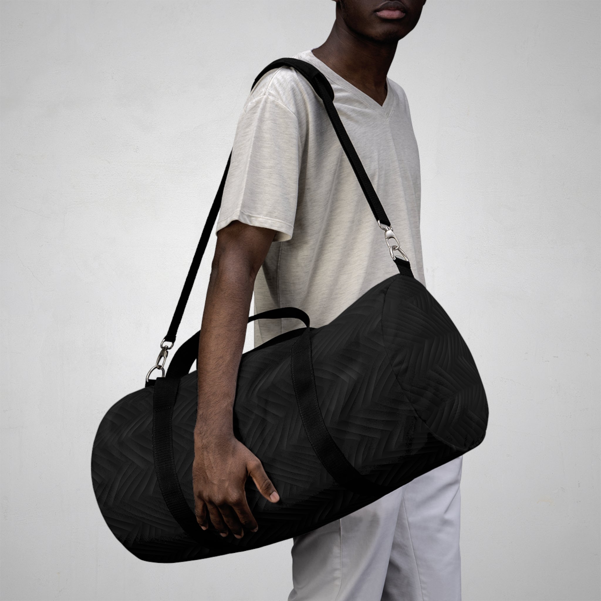 Duffel Bag (AOP) - Black Noir Designs 03