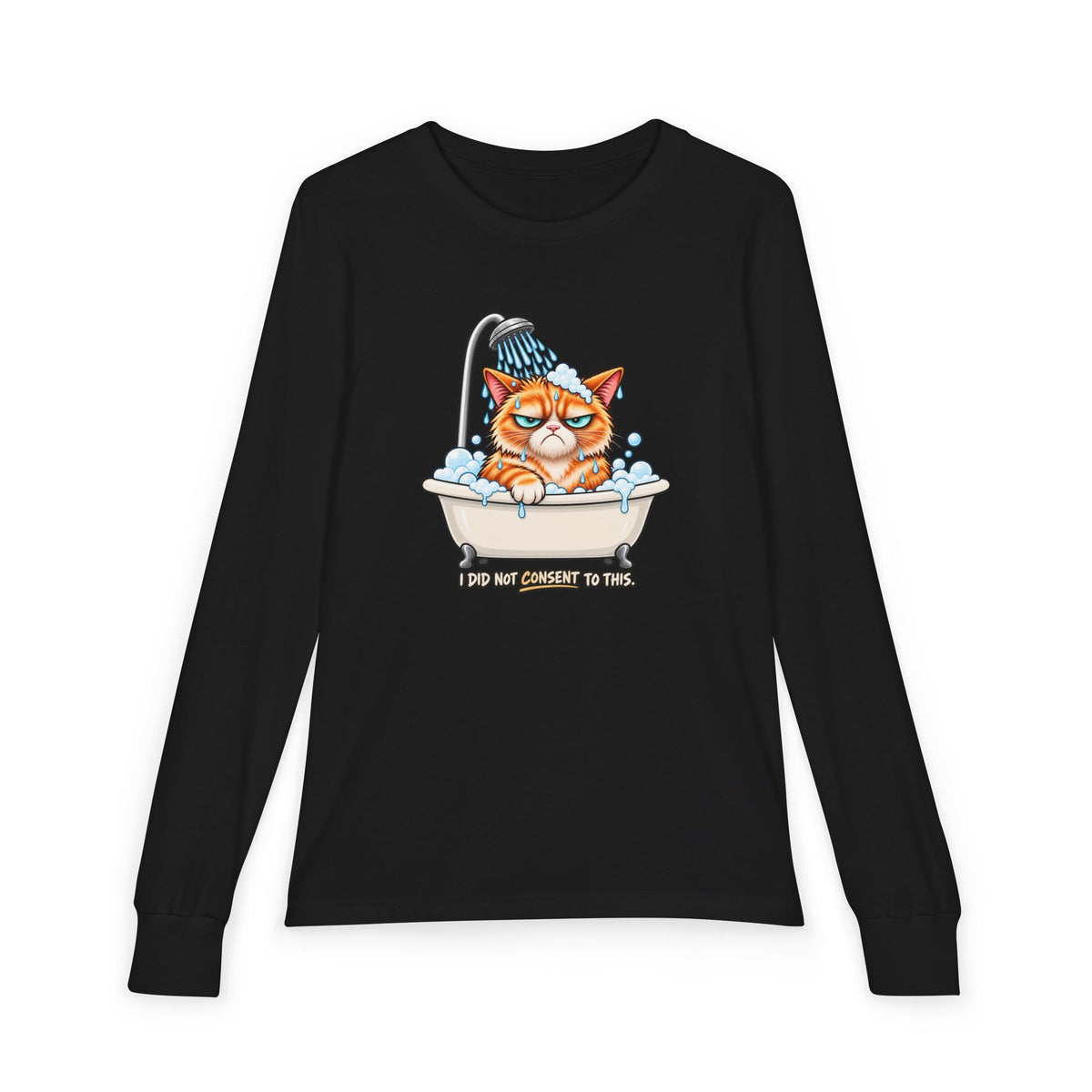 Forced Hydration - Mildly Feral - Youth Long Sleeve Tee