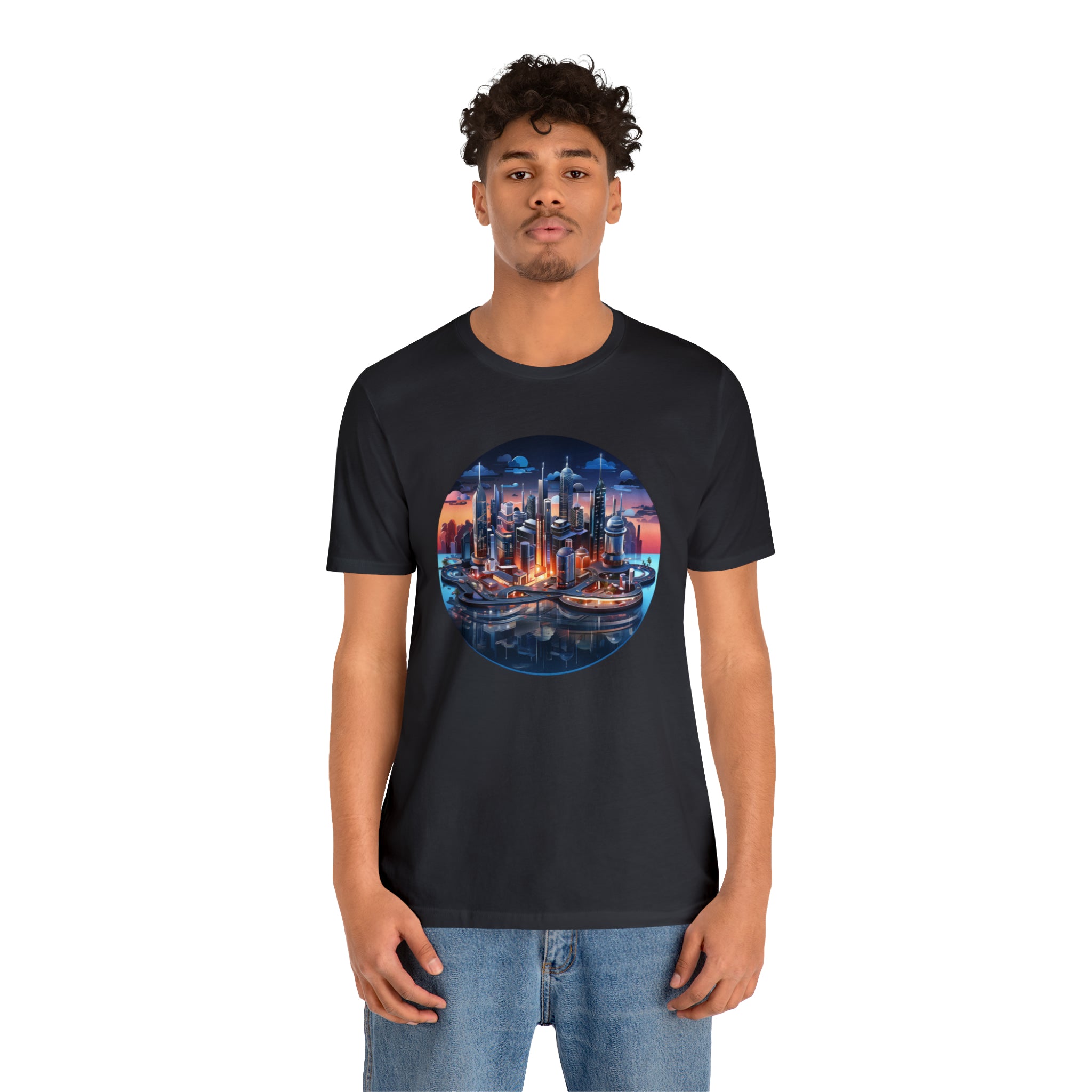 Unisex Jersey Short Sleeve Tee - Isometric Designs 05
