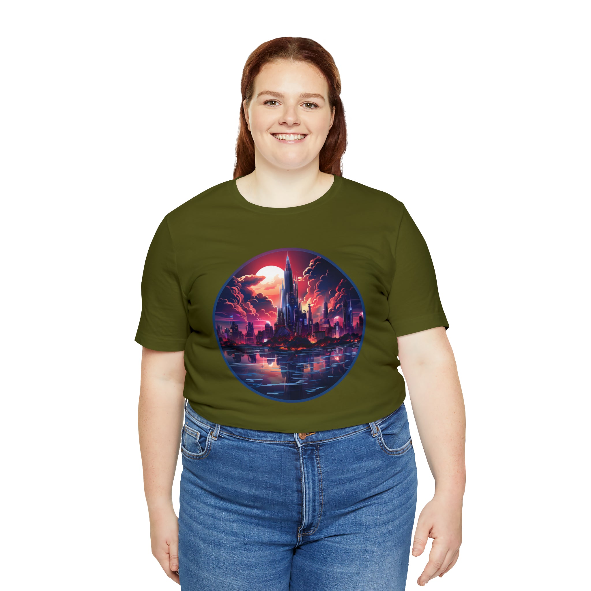 Unisex Jersey Short Sleeve Tee - Isometric Designs 12