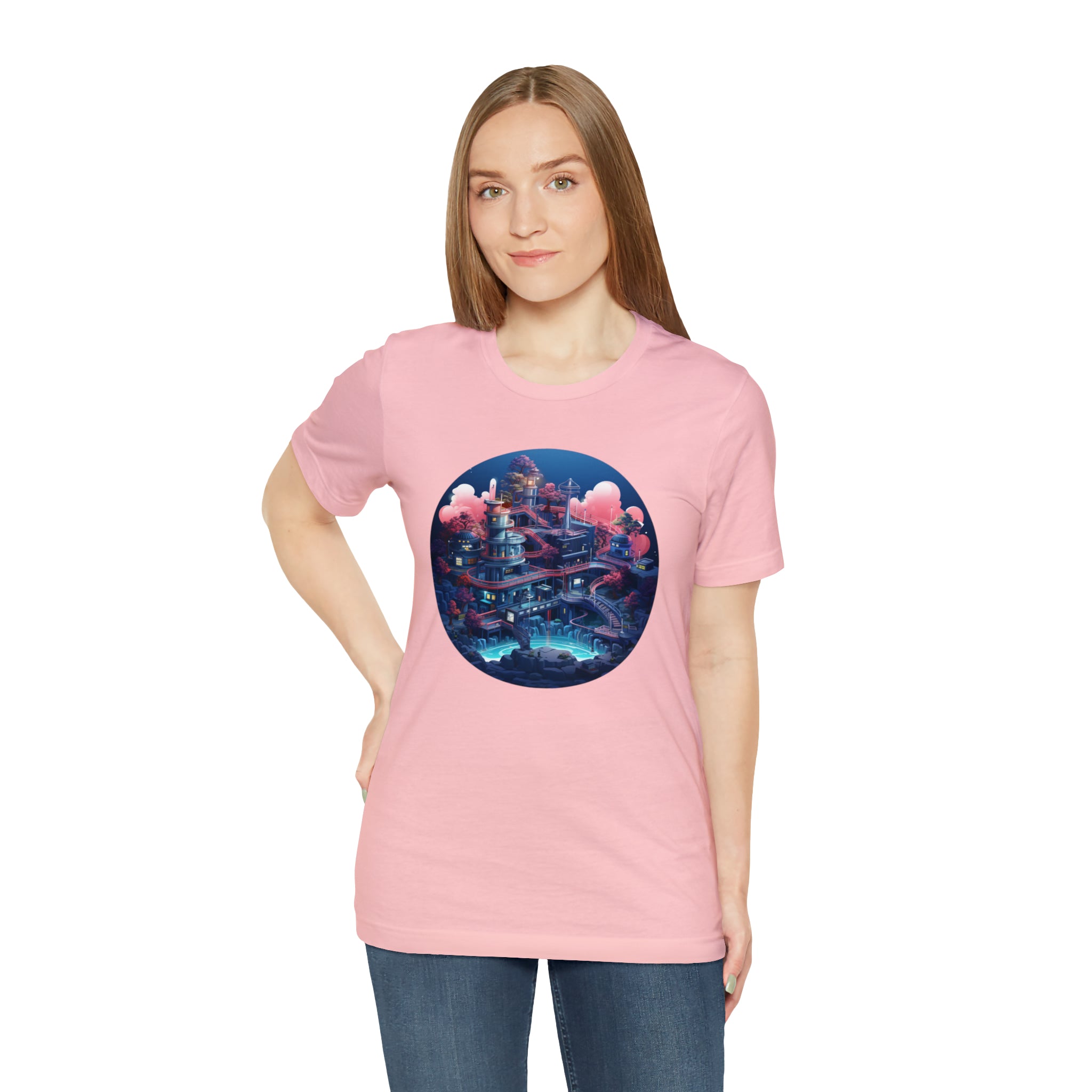 Unisex Jersey Short Sleeve Tee - Isometric Designs 03