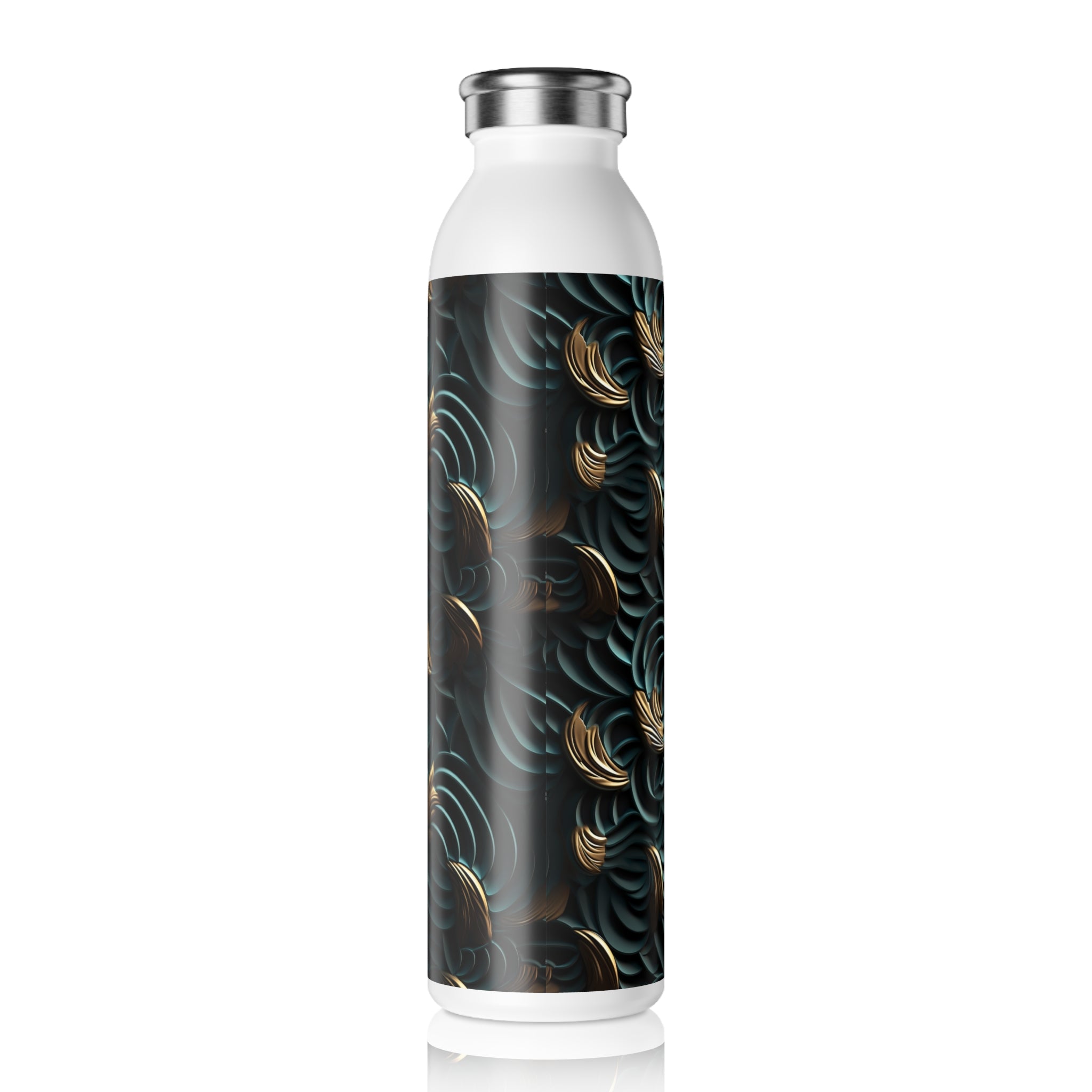 Slim Water Bottle - Abstract Designs 15