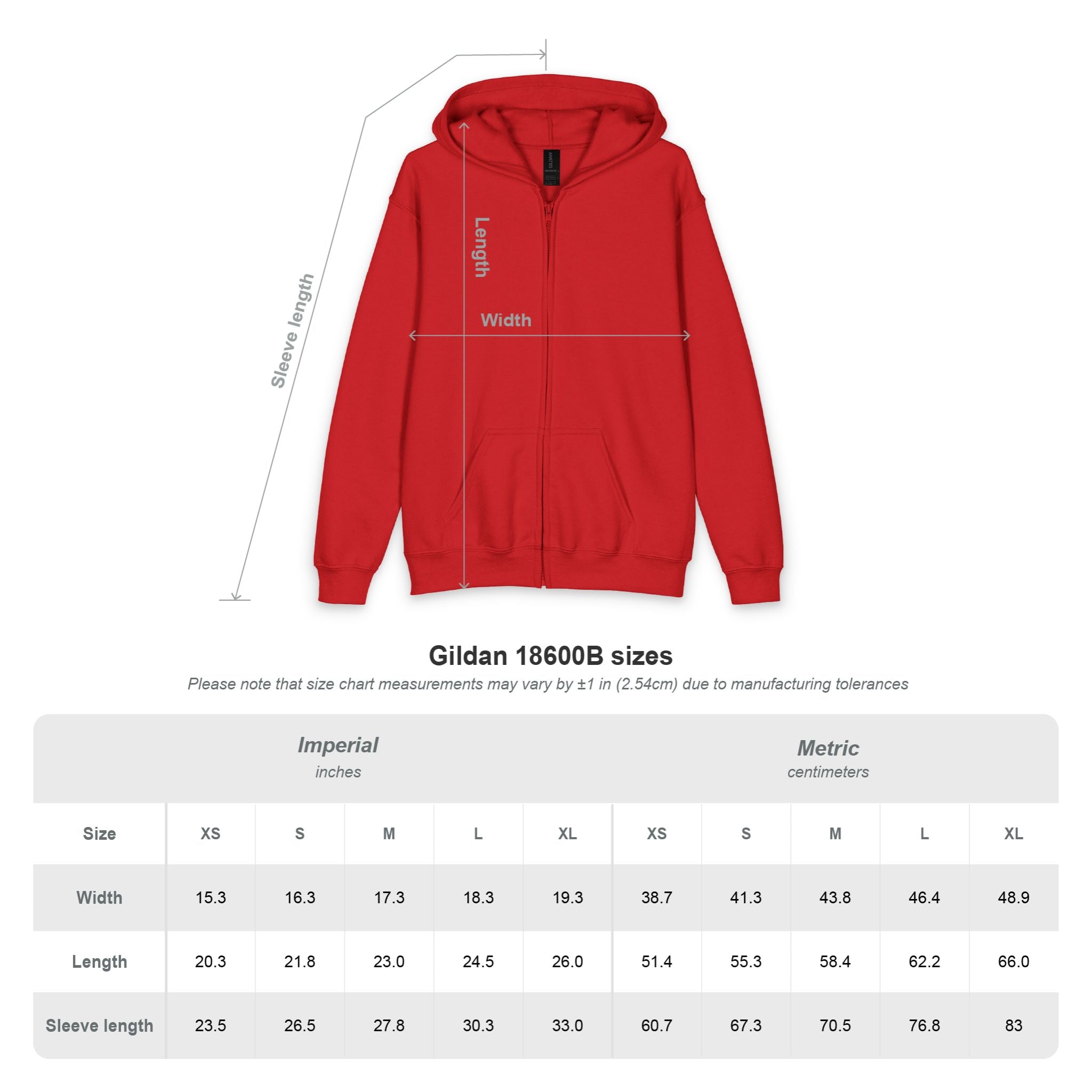 Youth Heavy Blend Zipped Hoodie - Mascot 02 - Roary
