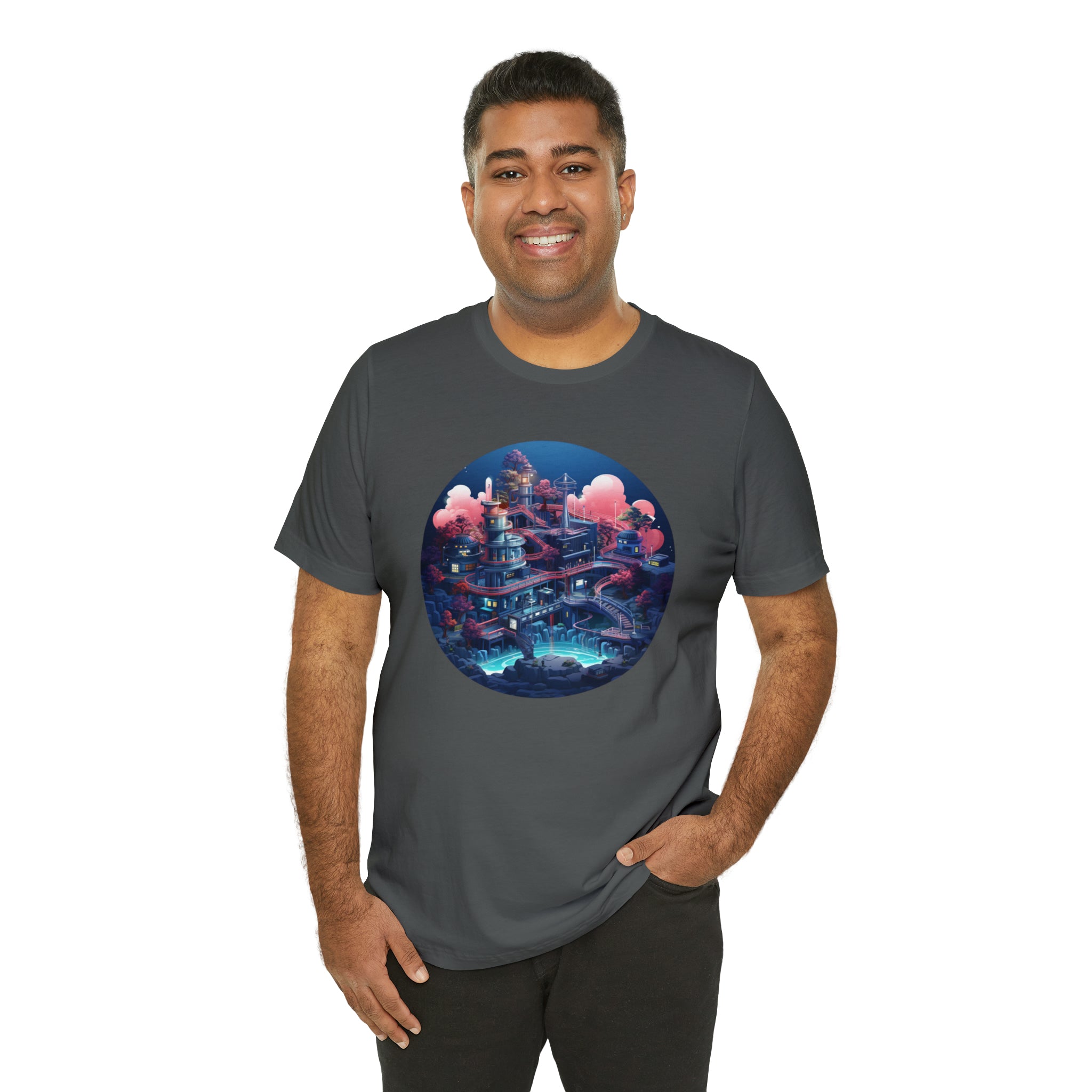 Unisex Jersey Short Sleeve Tee - Isometric Designs 03
