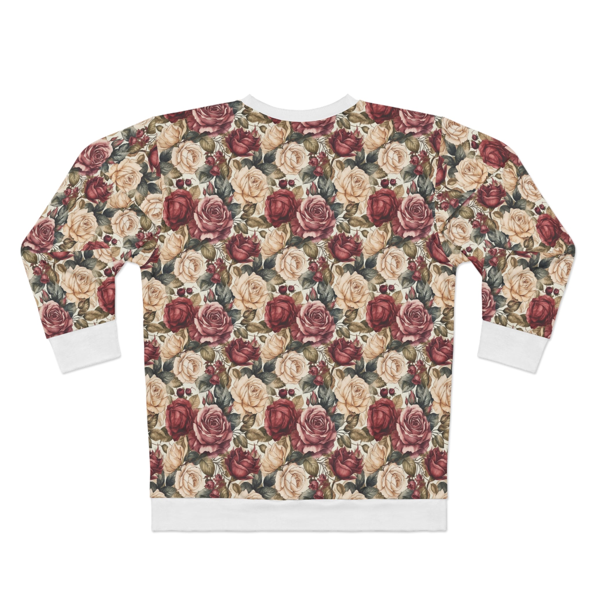 Unisex Sweatshirt (AOP) - Seamless Watercolor Designs 07