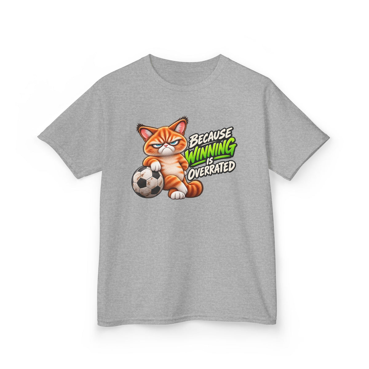 Because Winning is Overrated - Mildly Feral - Youth Short Sleeve Tee
